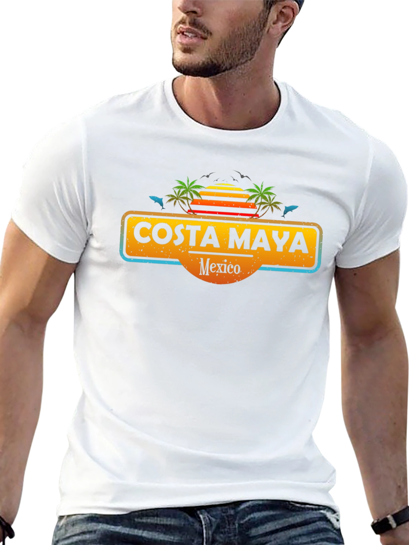 Costa Maya Mexico Graphic T-Shirt - Island Getaway Tee