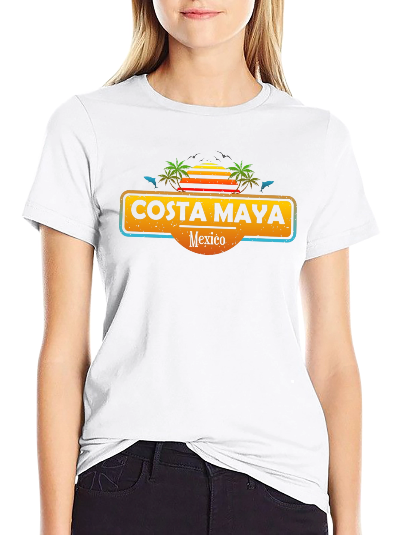 Costa Maya Mexico Graphic T-Shirt - Island Getaway Tee