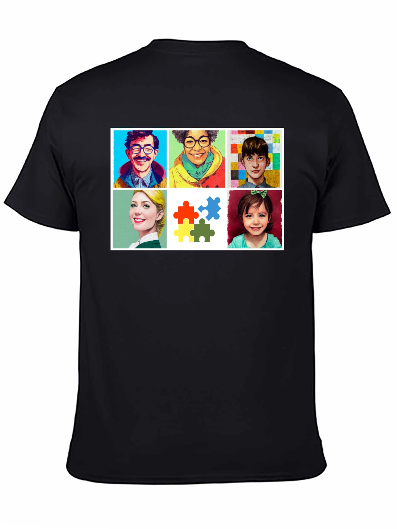 Inclusion Puzzle T-Shirt Advocate Tee