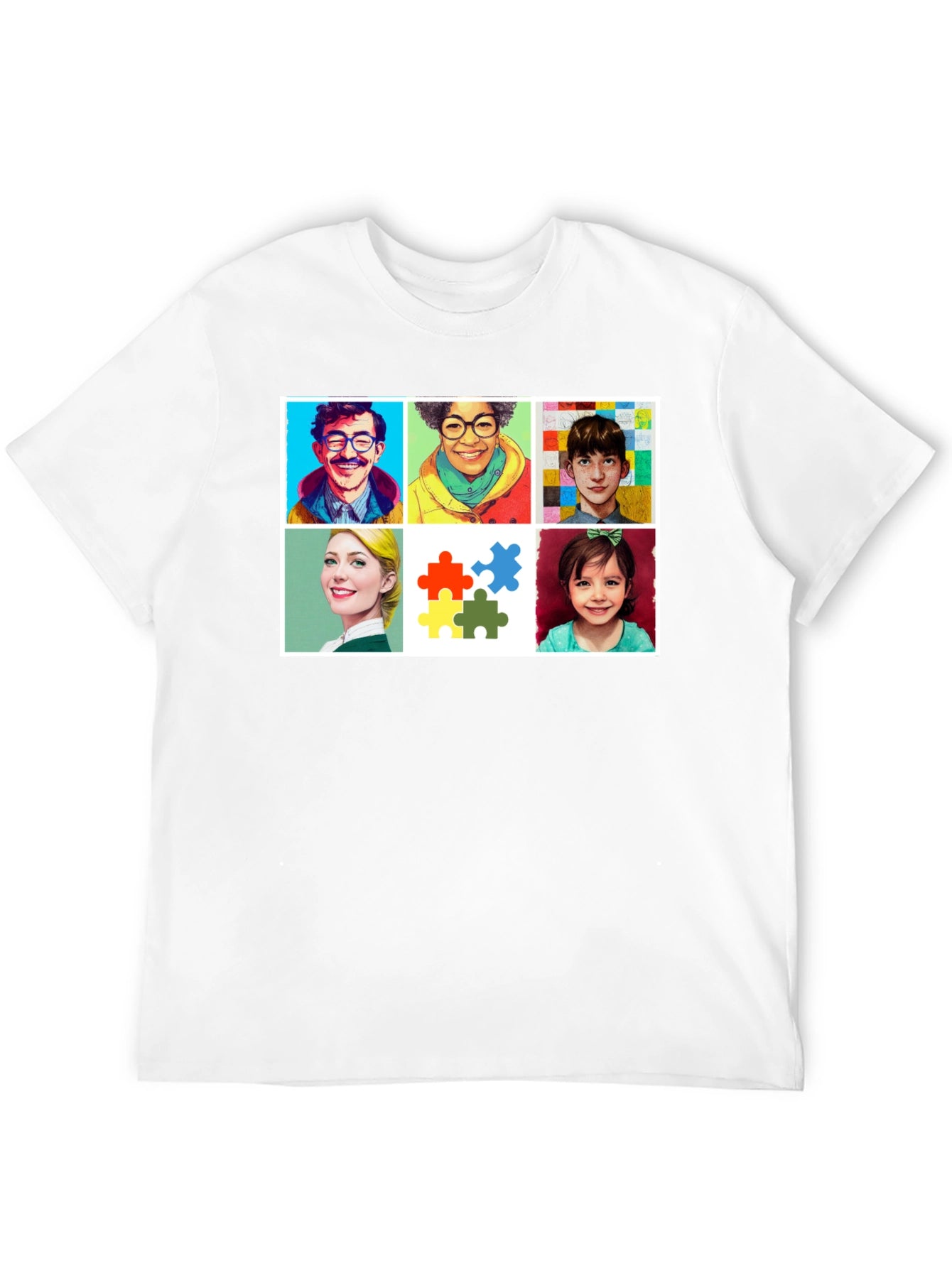 Inclusion Puzzle T-Shirt Advocate Tee