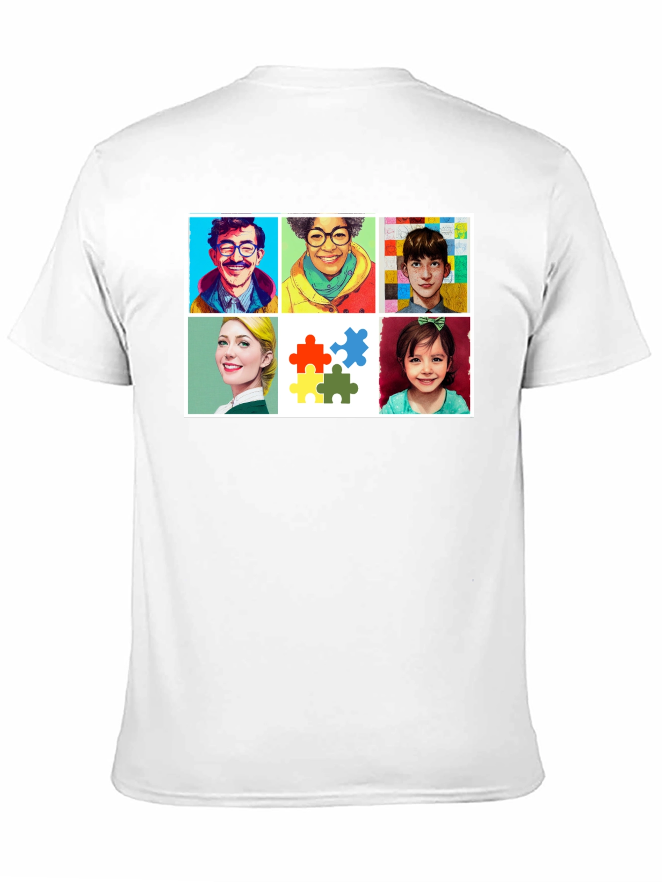 Inclusion Puzzle T-Shirt Advocate Tee