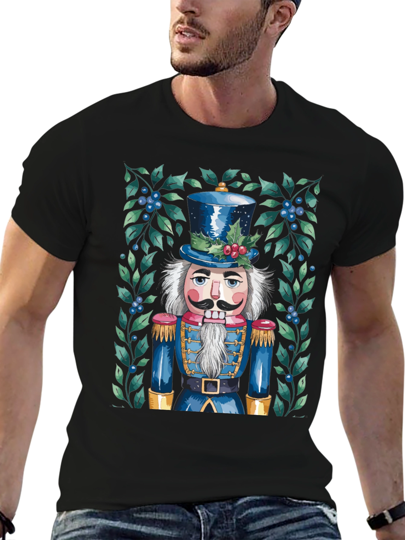 Nutcracker Soldier Graphic Print T-Shirt