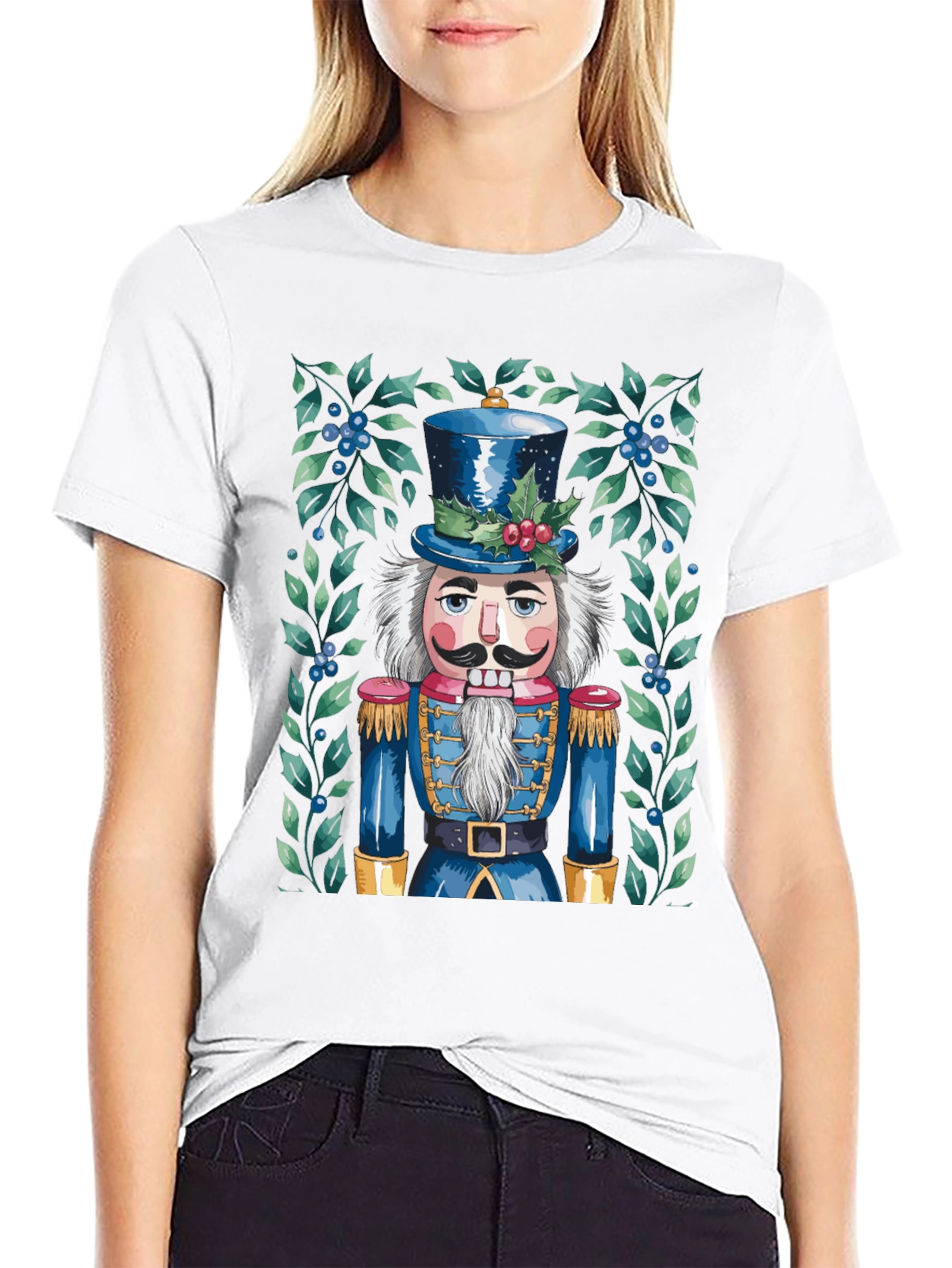 Nutcracker Soldier Graphic Print T-Shirt