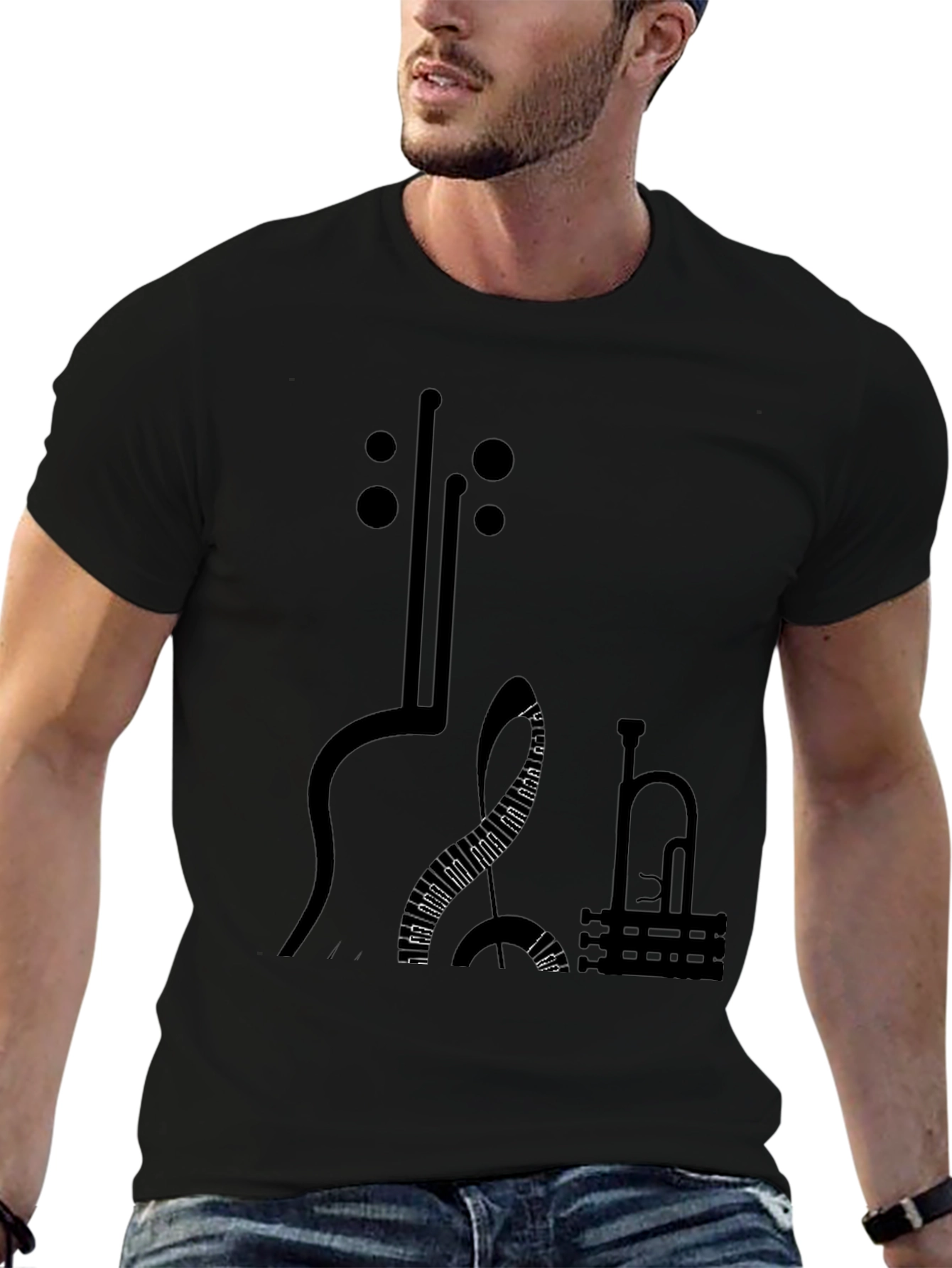 Musical Instrument Graphic Tee