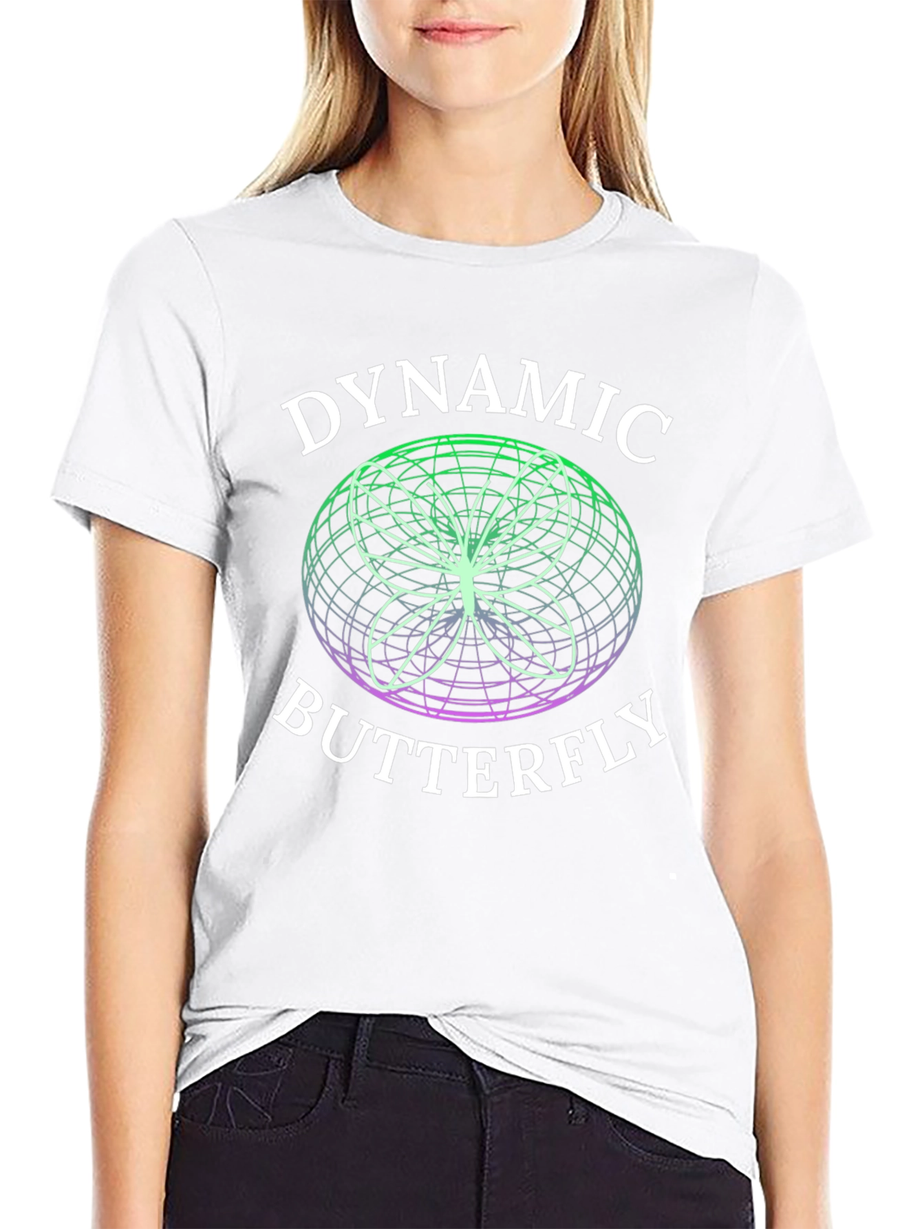 Dynamic Butterfly Graphic Tee - Unique Design