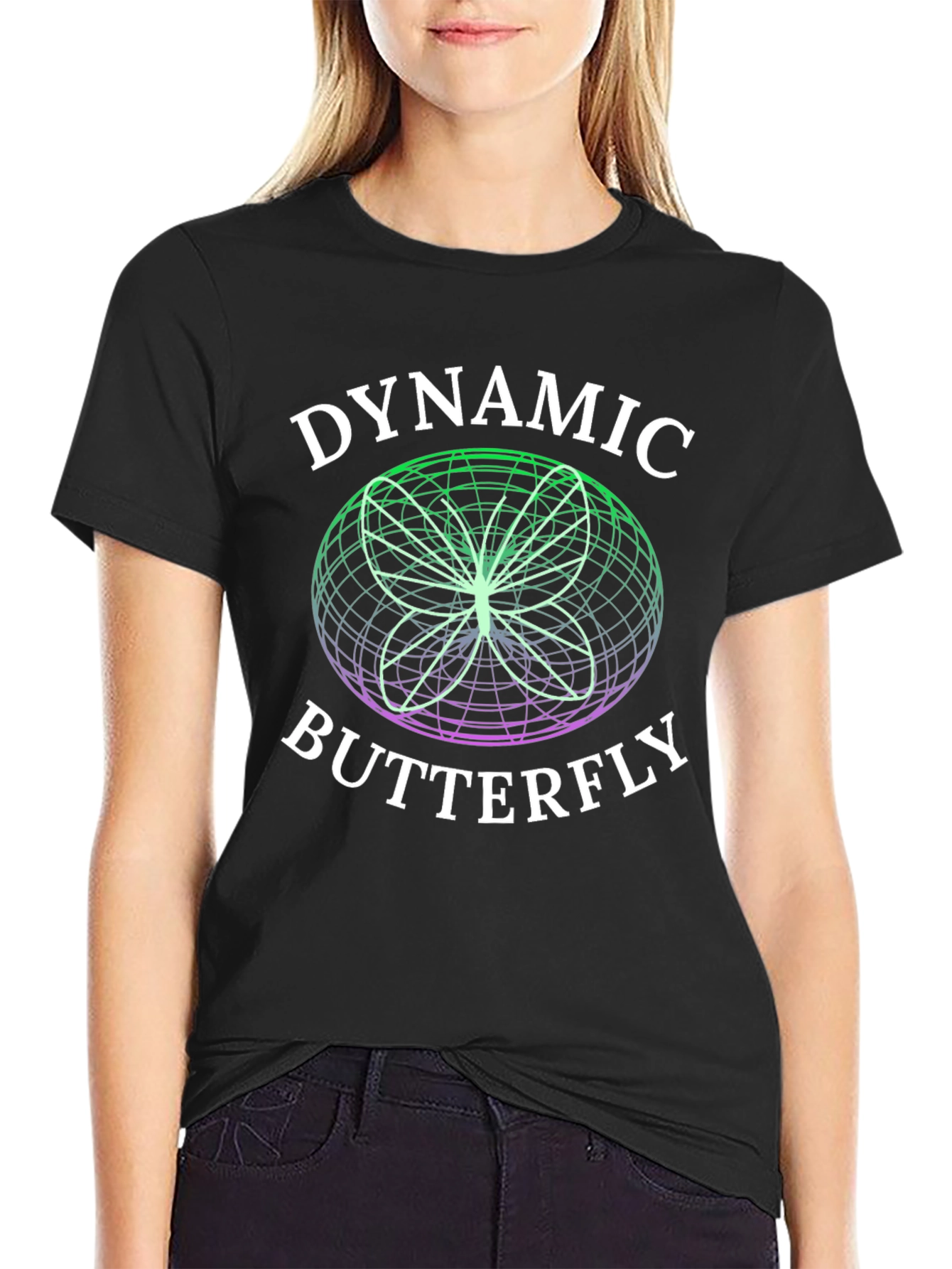 Dynamic Butterfly Graphic Tee - Unique Design