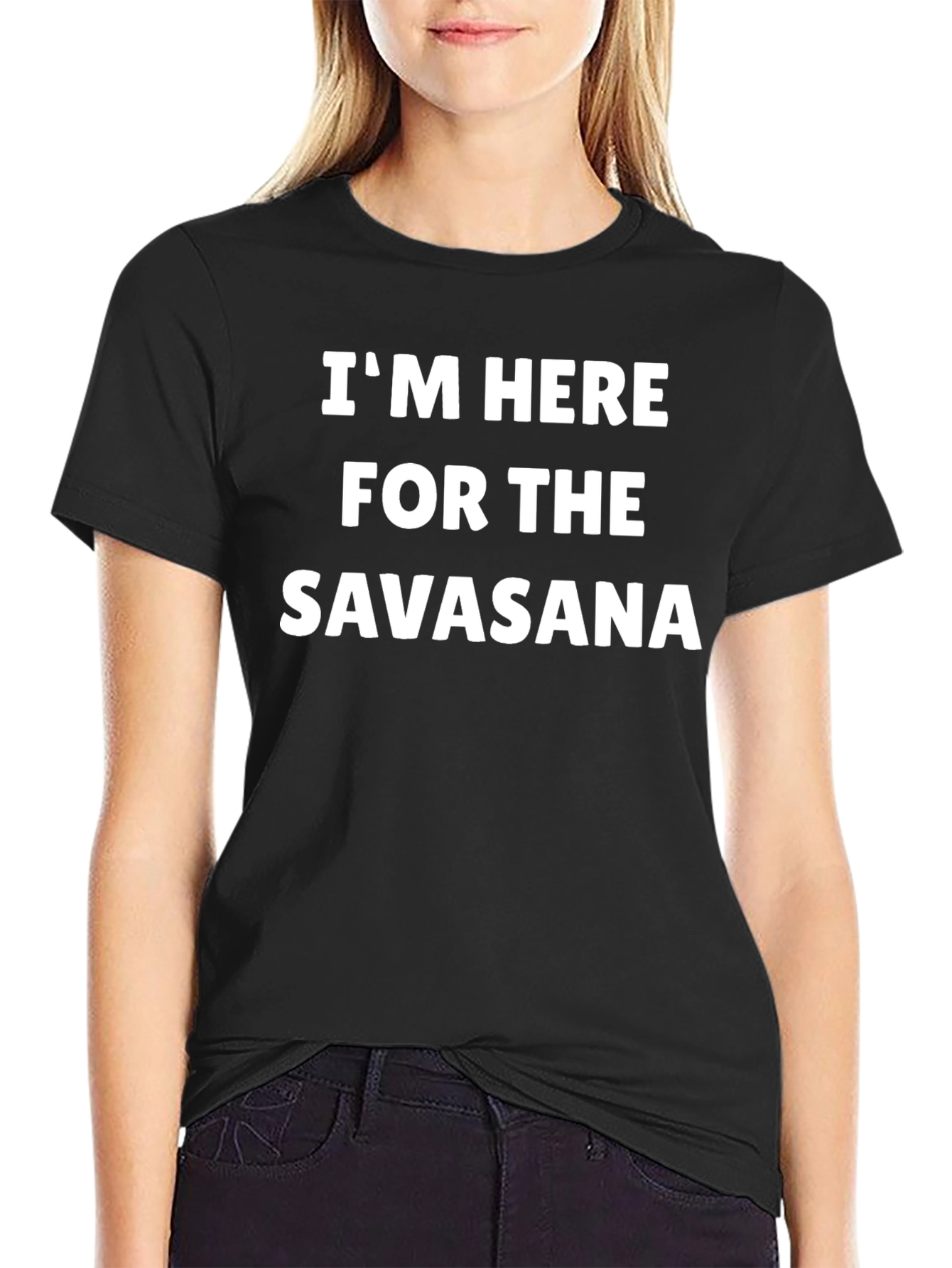 Savasana Yoga T-Shirt - Relax and Unwind