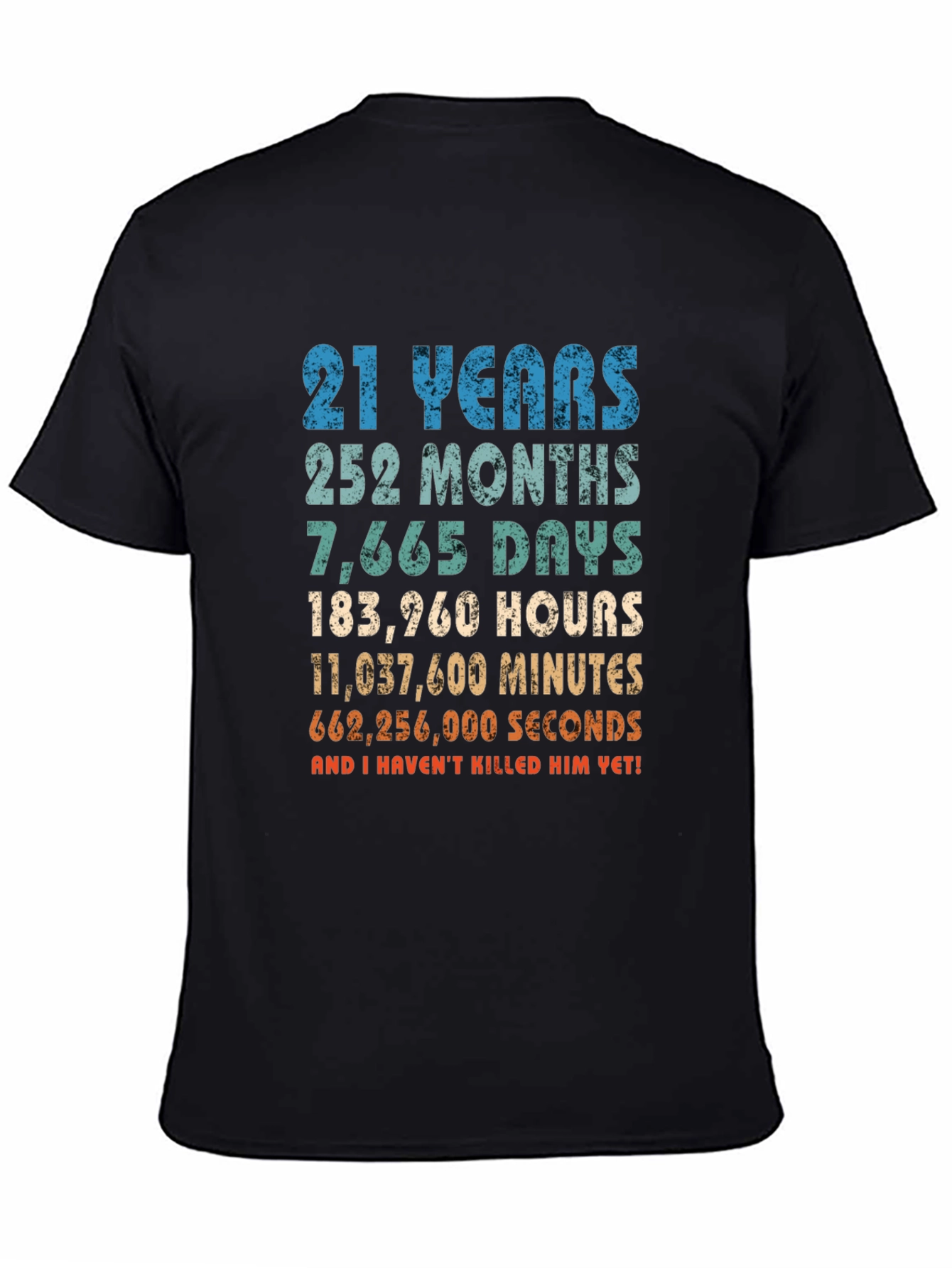 21st Birthday Gag Gift T-Shirt - Funny Anniversary