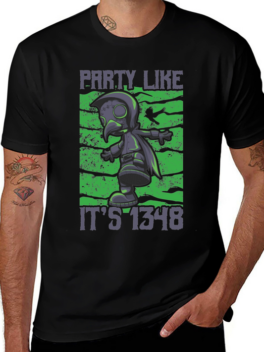 Party Like Its 1348 Plague Doctor T-Shirt