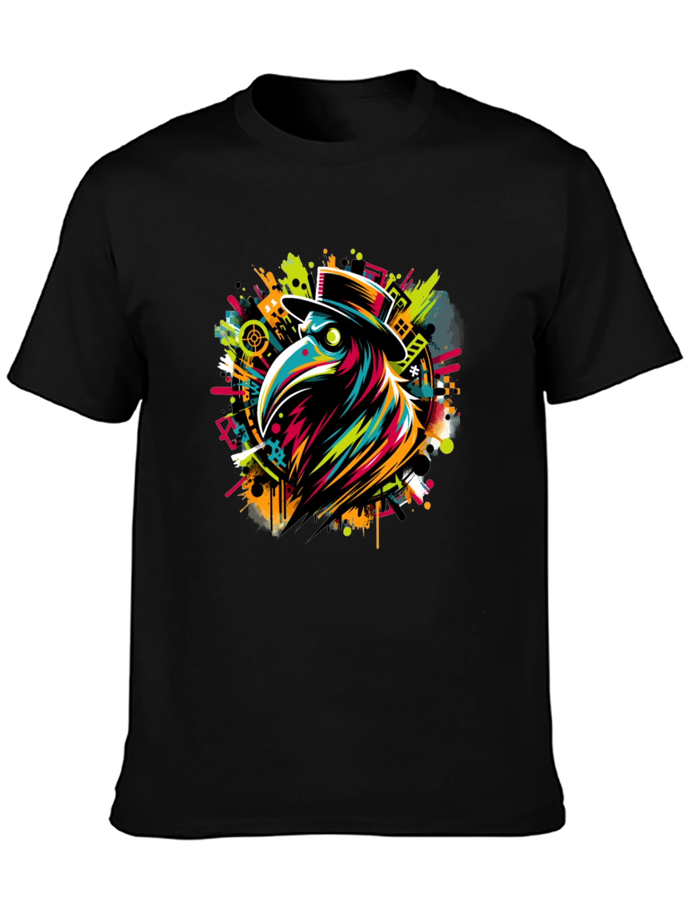 Plague Doctor T-Shirt - Vivid Graphic Tee