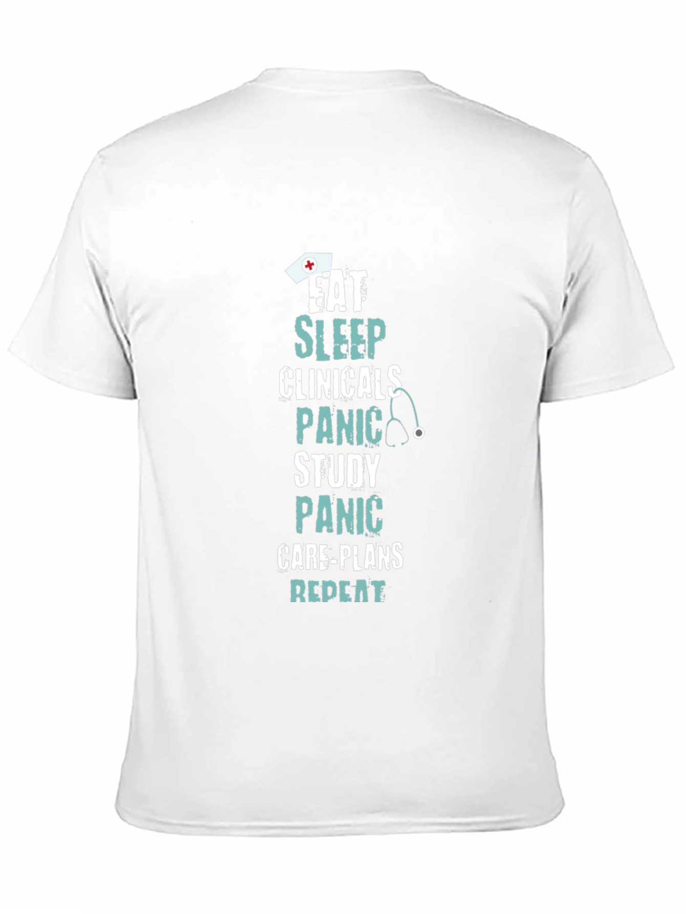 Eat Sleep Clinicals Funny Nurse T-Shirt