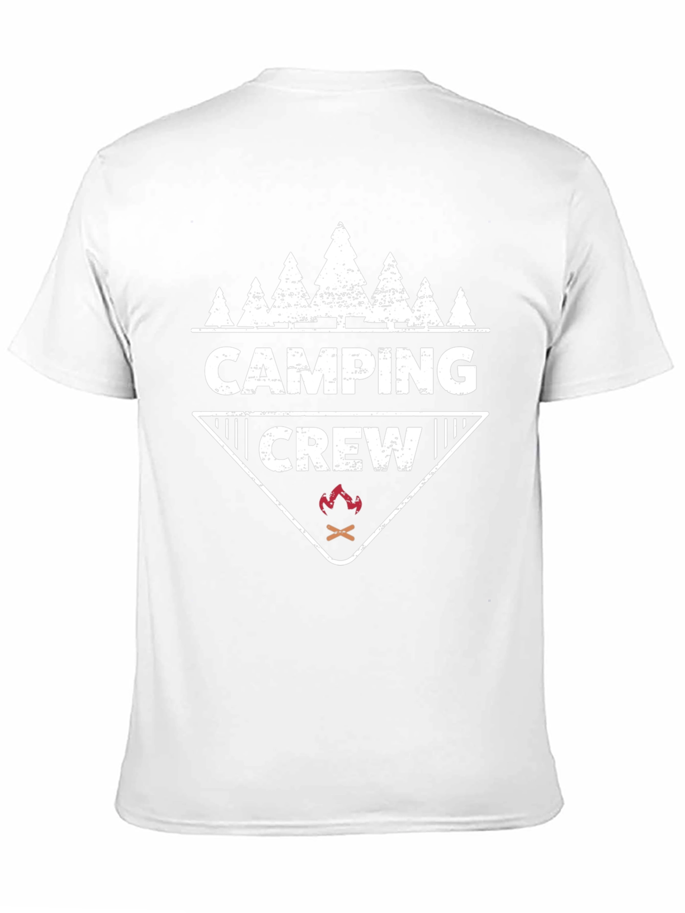 Camping Crew Black Graphic Tee Shirt