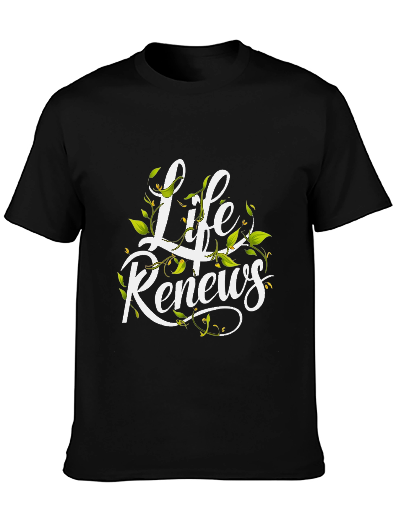 Life Renews Graphic Tee - Stylish Comfort