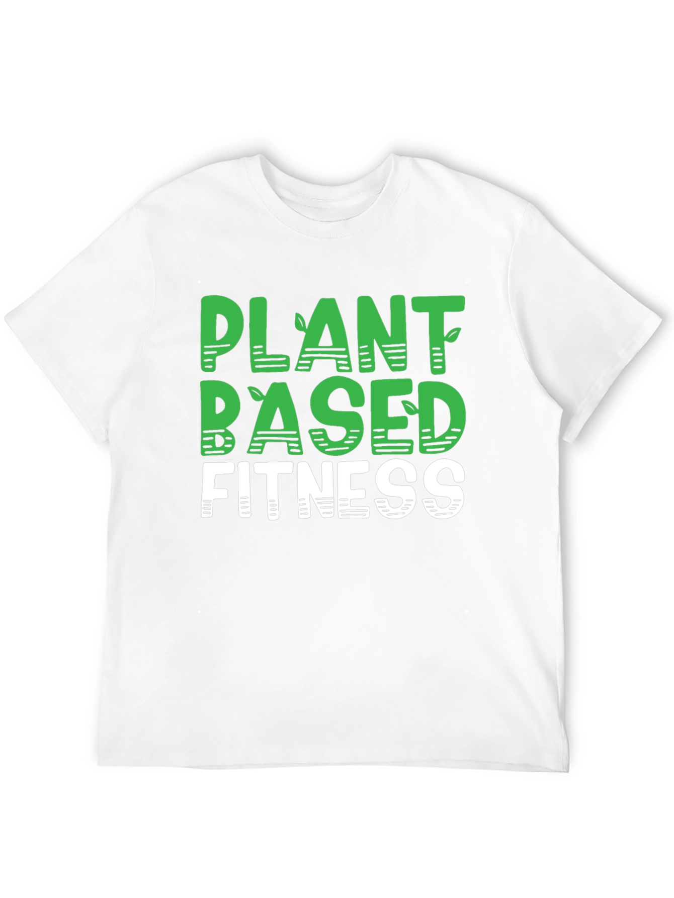 Plant Based Fitness Black T-Shirt