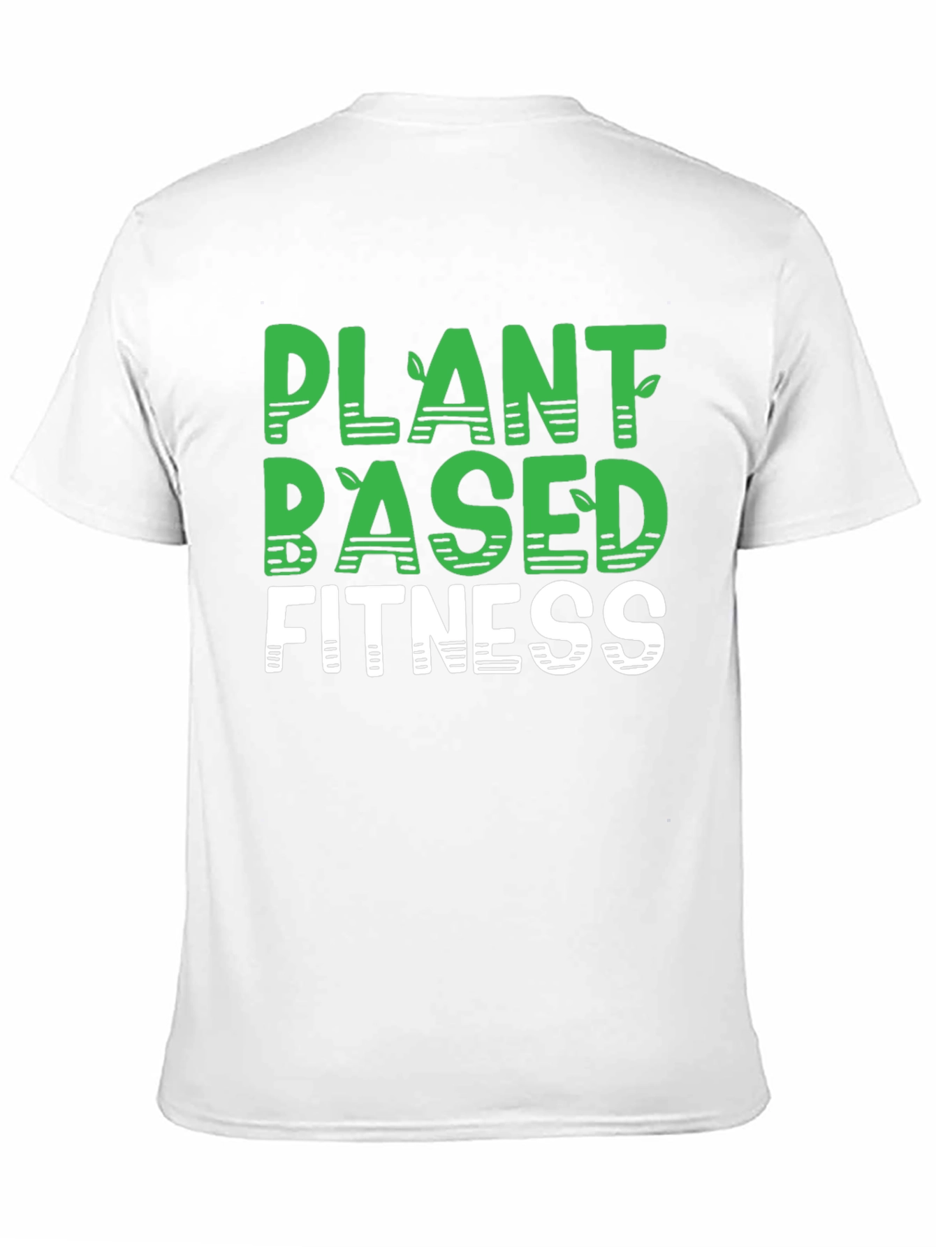 Plant Based Fitness Black T-Shirt