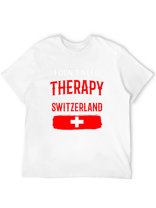 Switzerland Therapy Graphic Tee