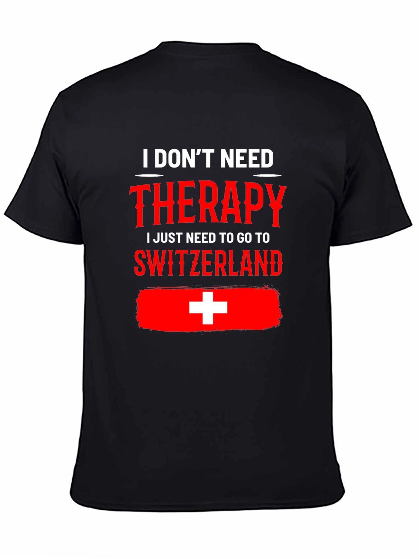 Switzerland Therapy Graphic Tee