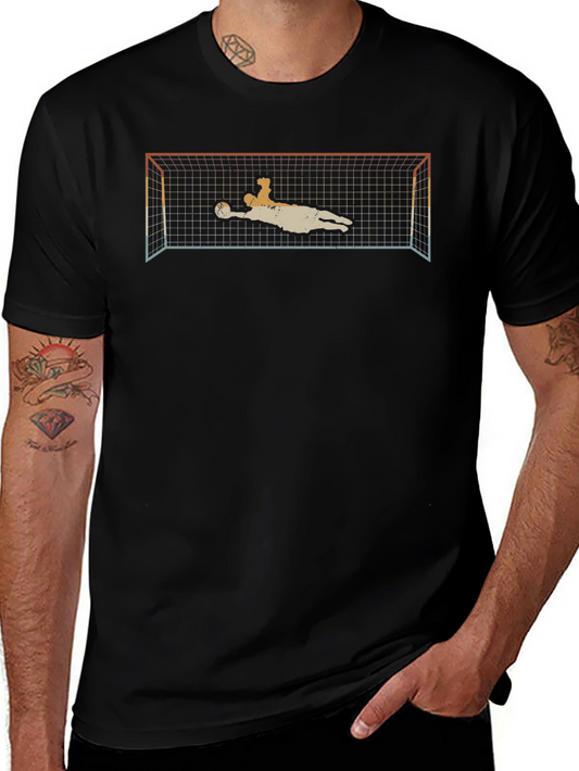 Retro Soccer Goalie Graphic Tee