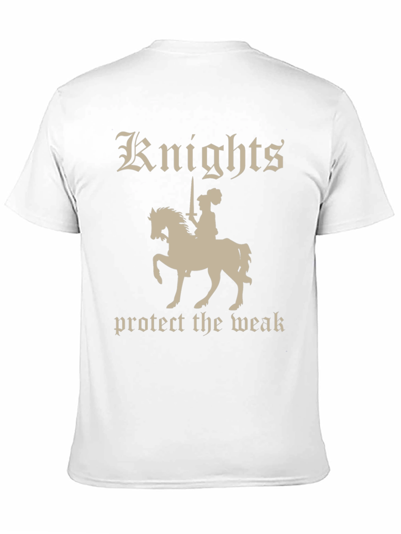Knights Protect the Weak Graphic T-Shirt