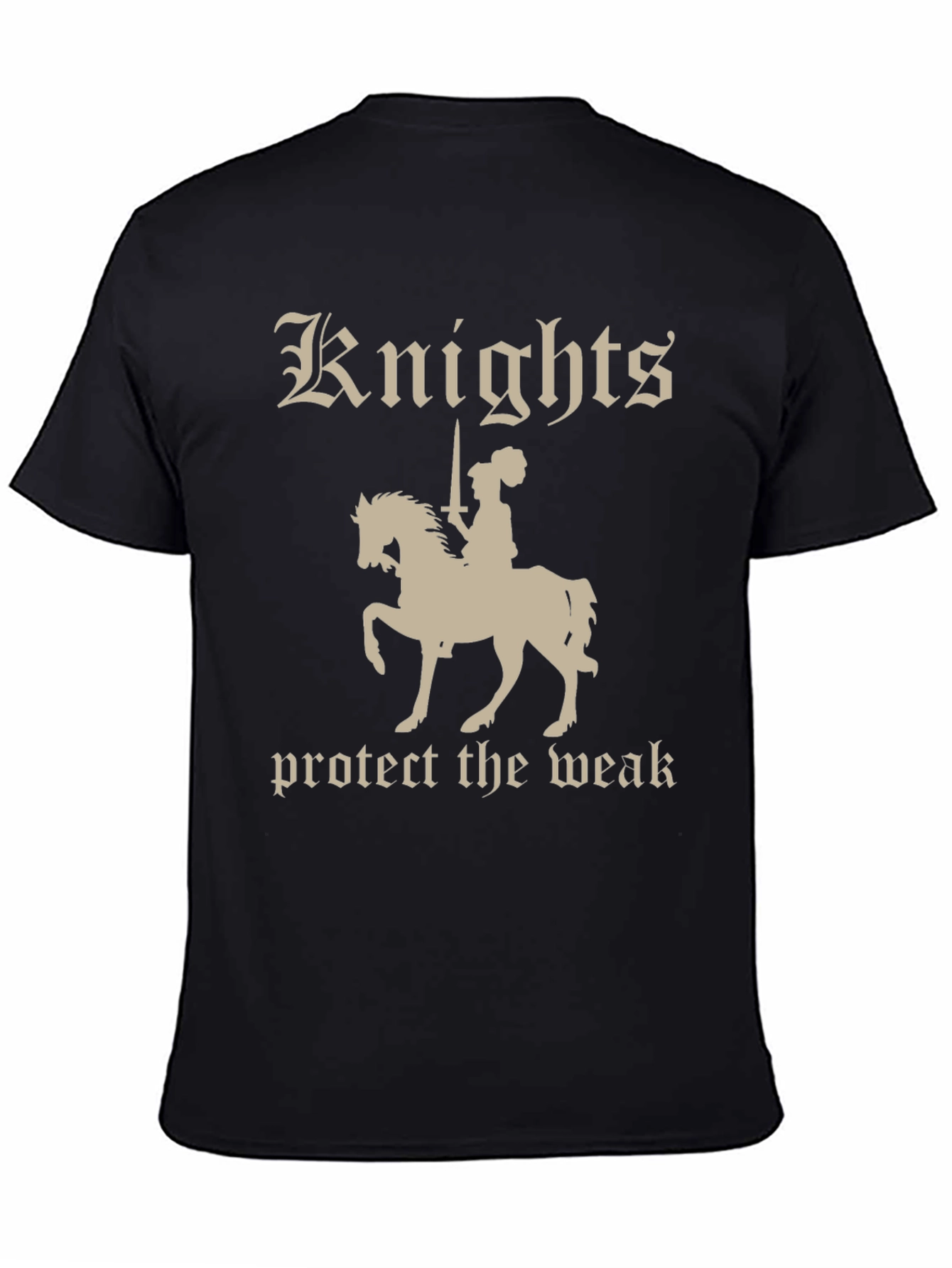 Knights Protect the Weak Graphic T-Shirt