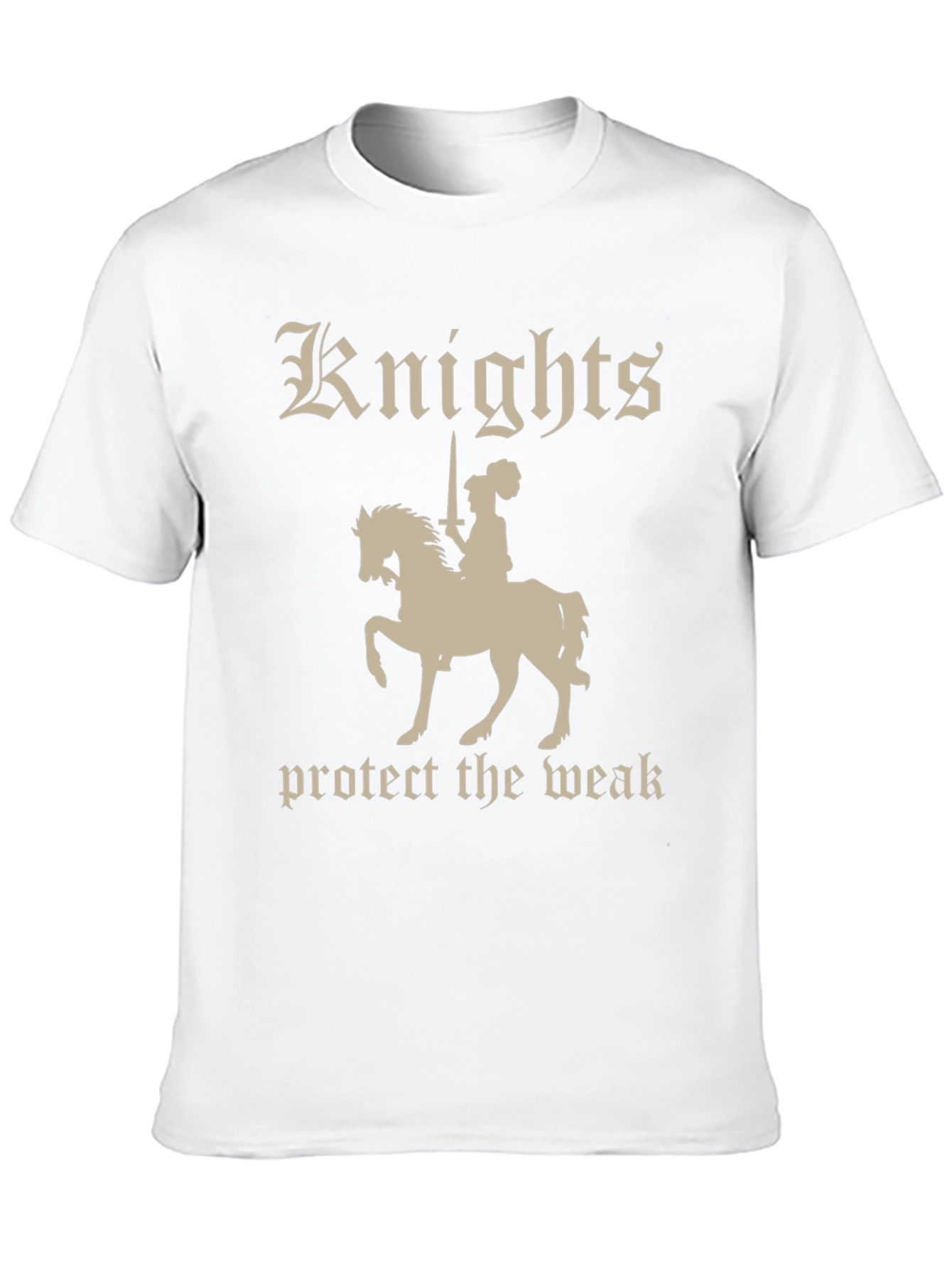 Knights Protect the Weak Graphic T-Shirt