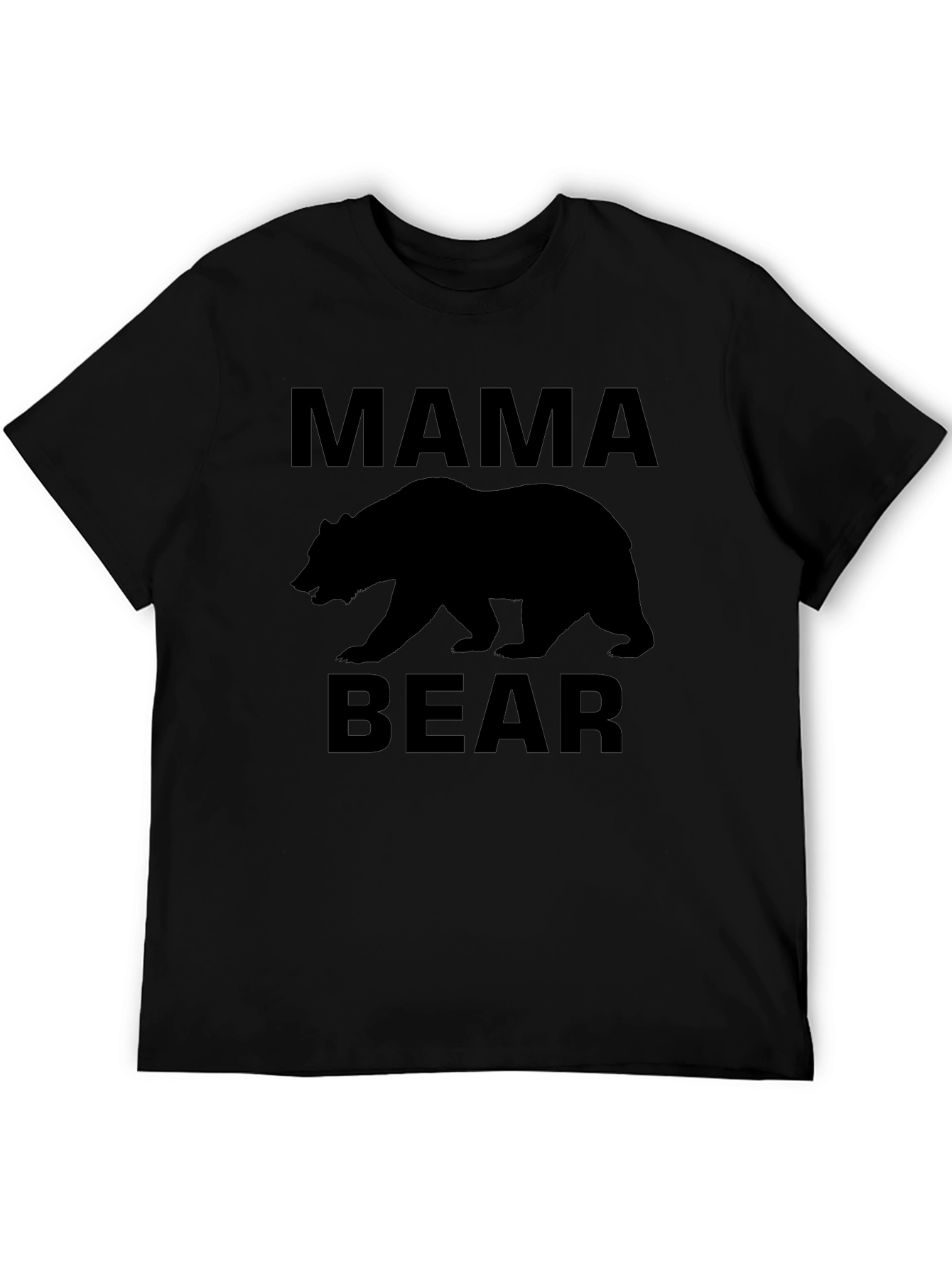 Mama Bear Black Graphic Tee