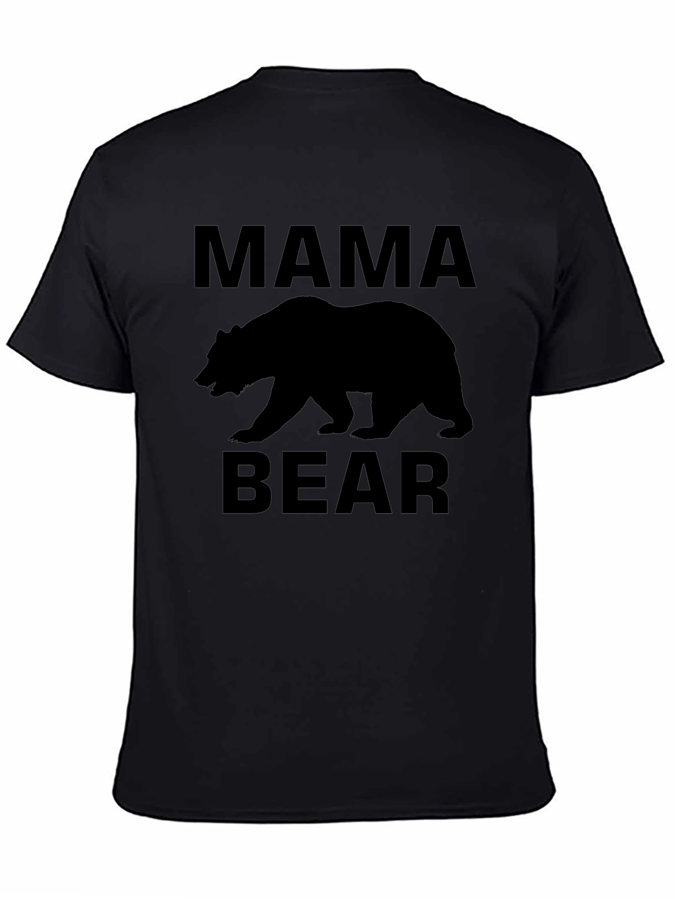 Mama Bear Black Graphic Tee
