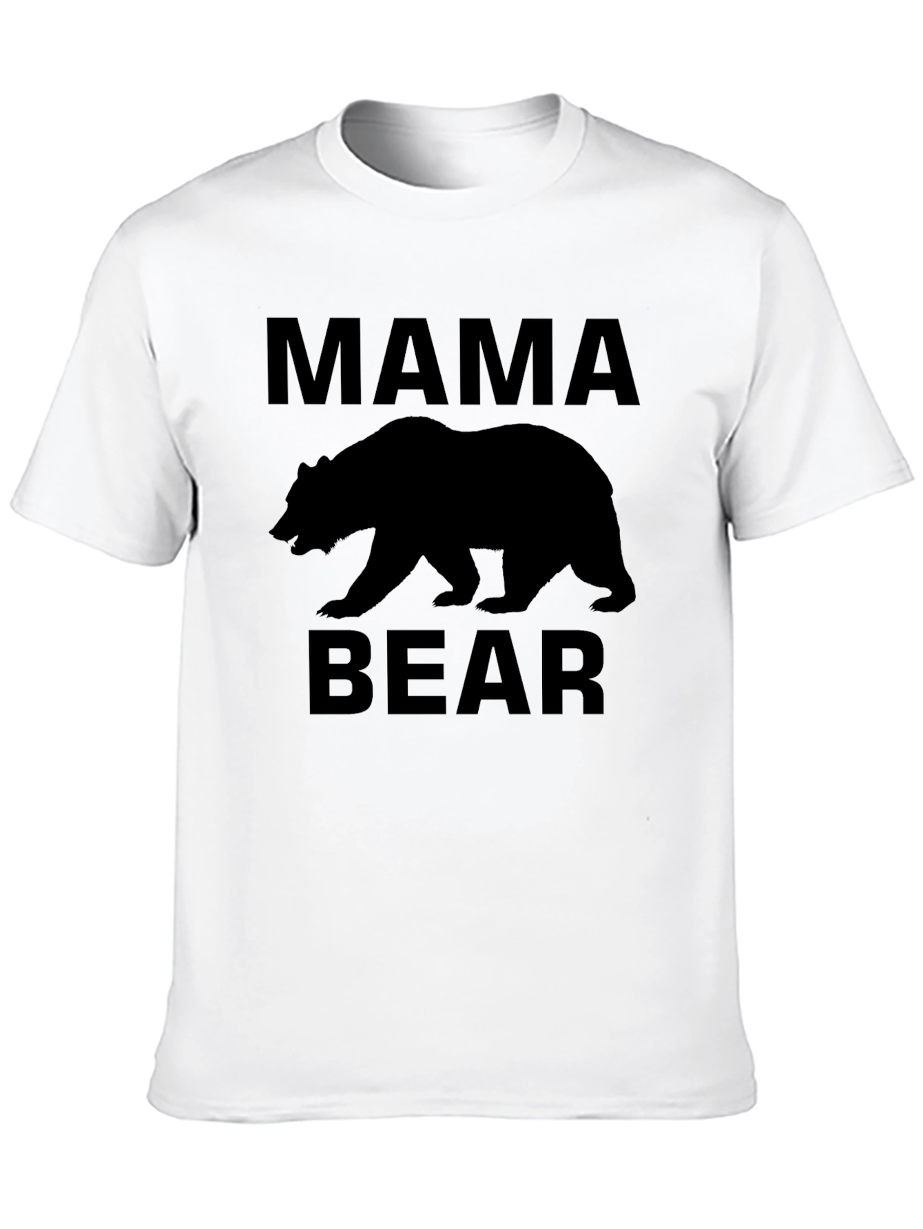 Mama Bear Black Graphic Tee