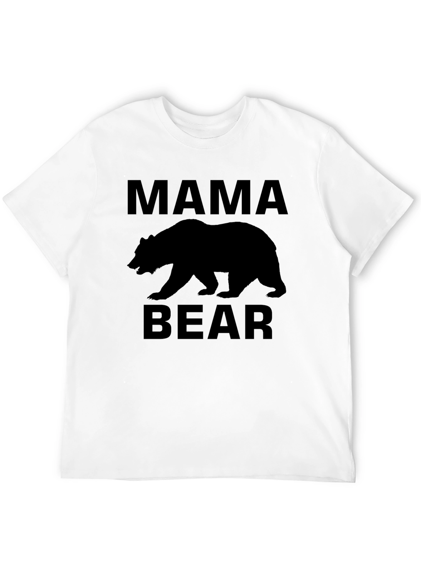 Mama Bear Black Graphic Tee