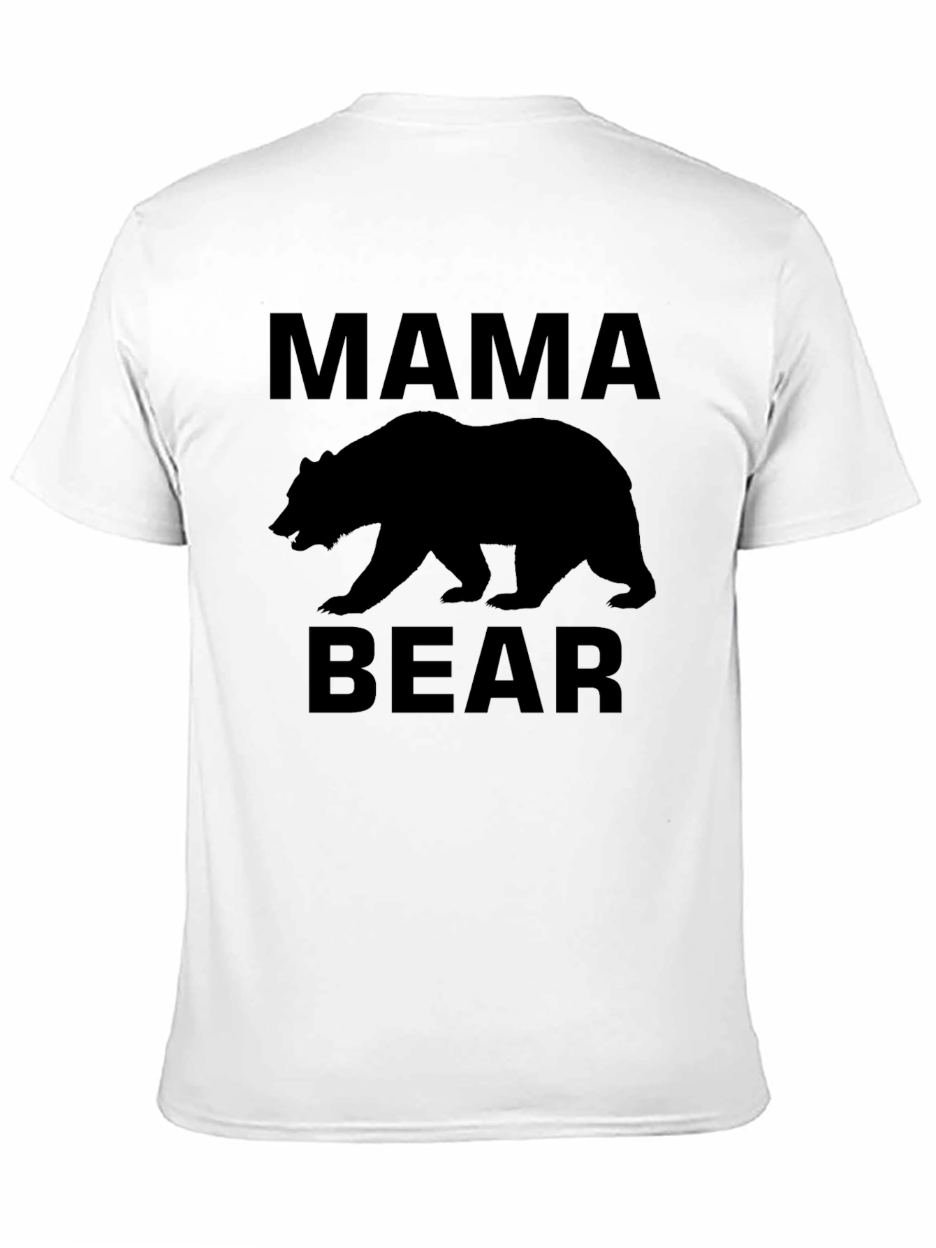 Mama Bear Black Graphic Tee
