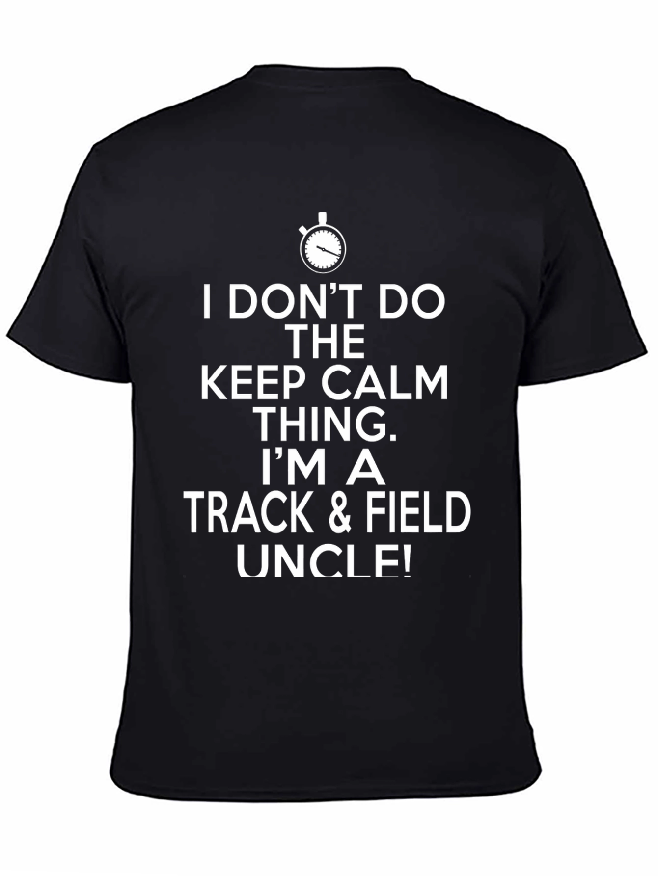 Track & Field Uncle T-Shirt Funny Sports Gift