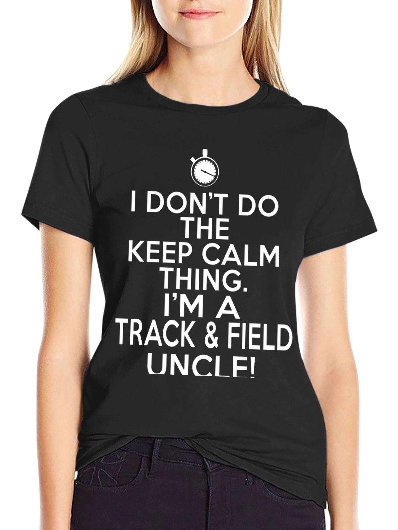Track & Field Uncle T-Shirt Funny Sports Gift