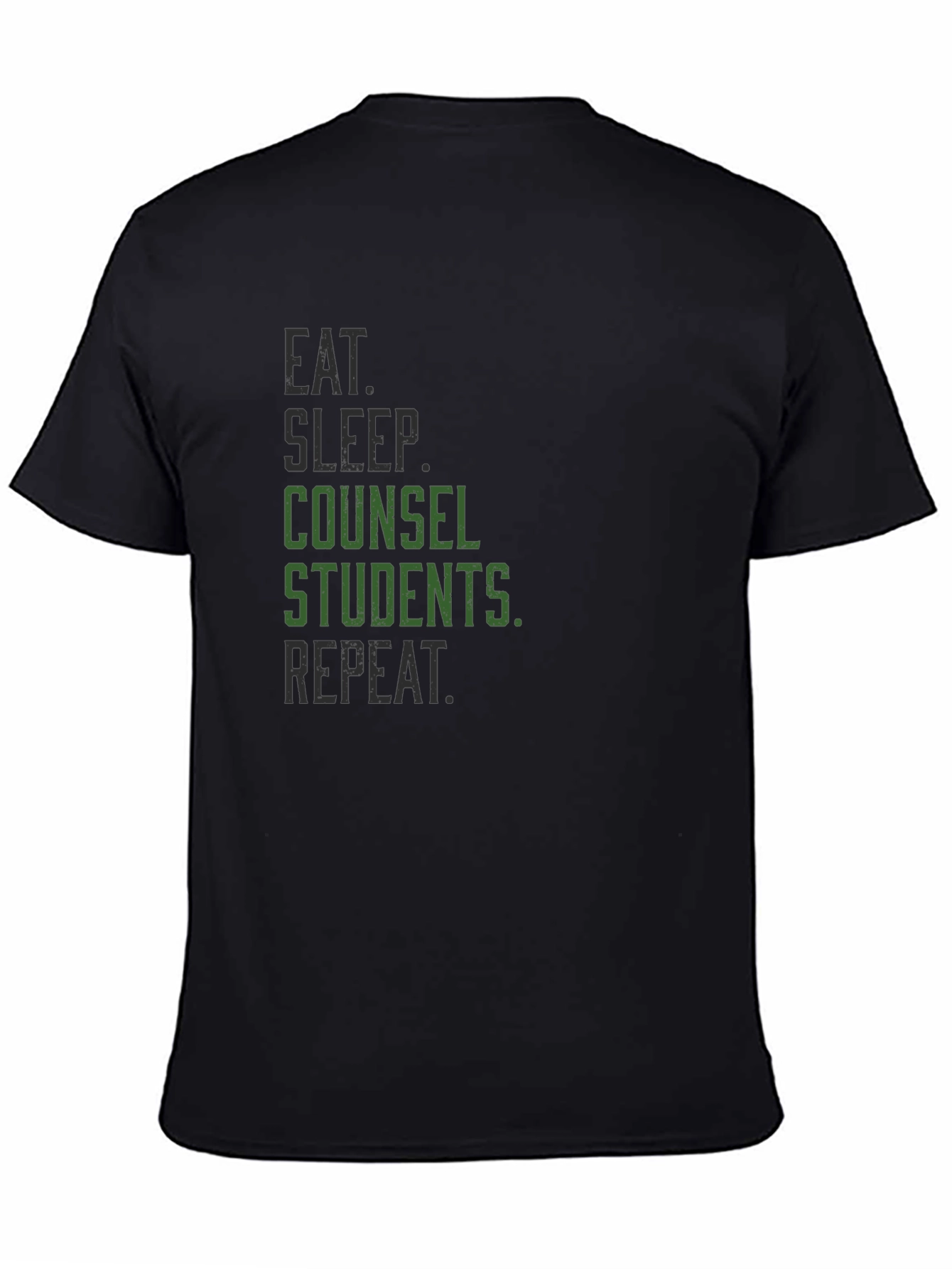 Counsel Students T-Shirt - Black Graphic Tee