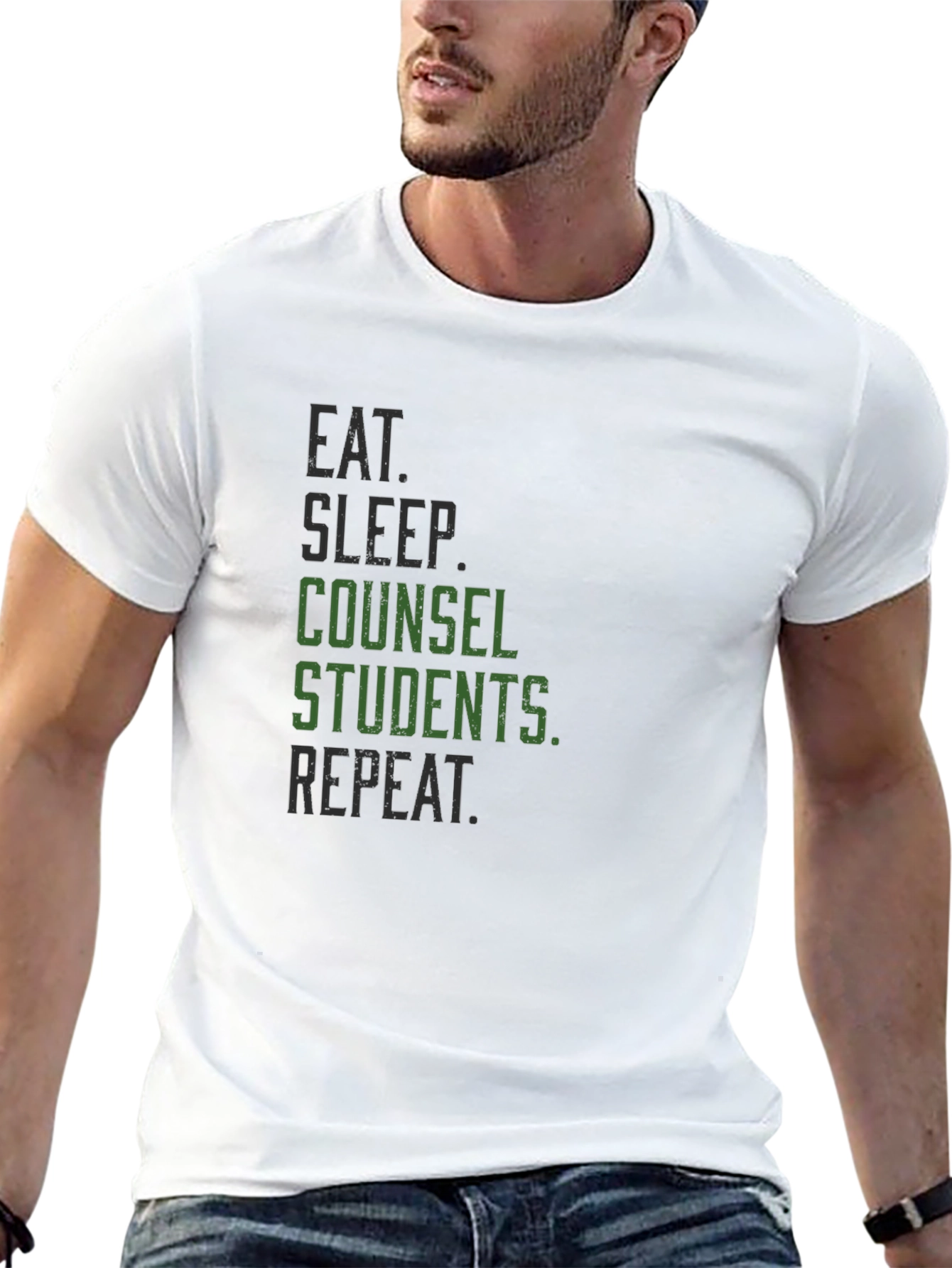 Counsel Students T-Shirt - Black Graphic Tee