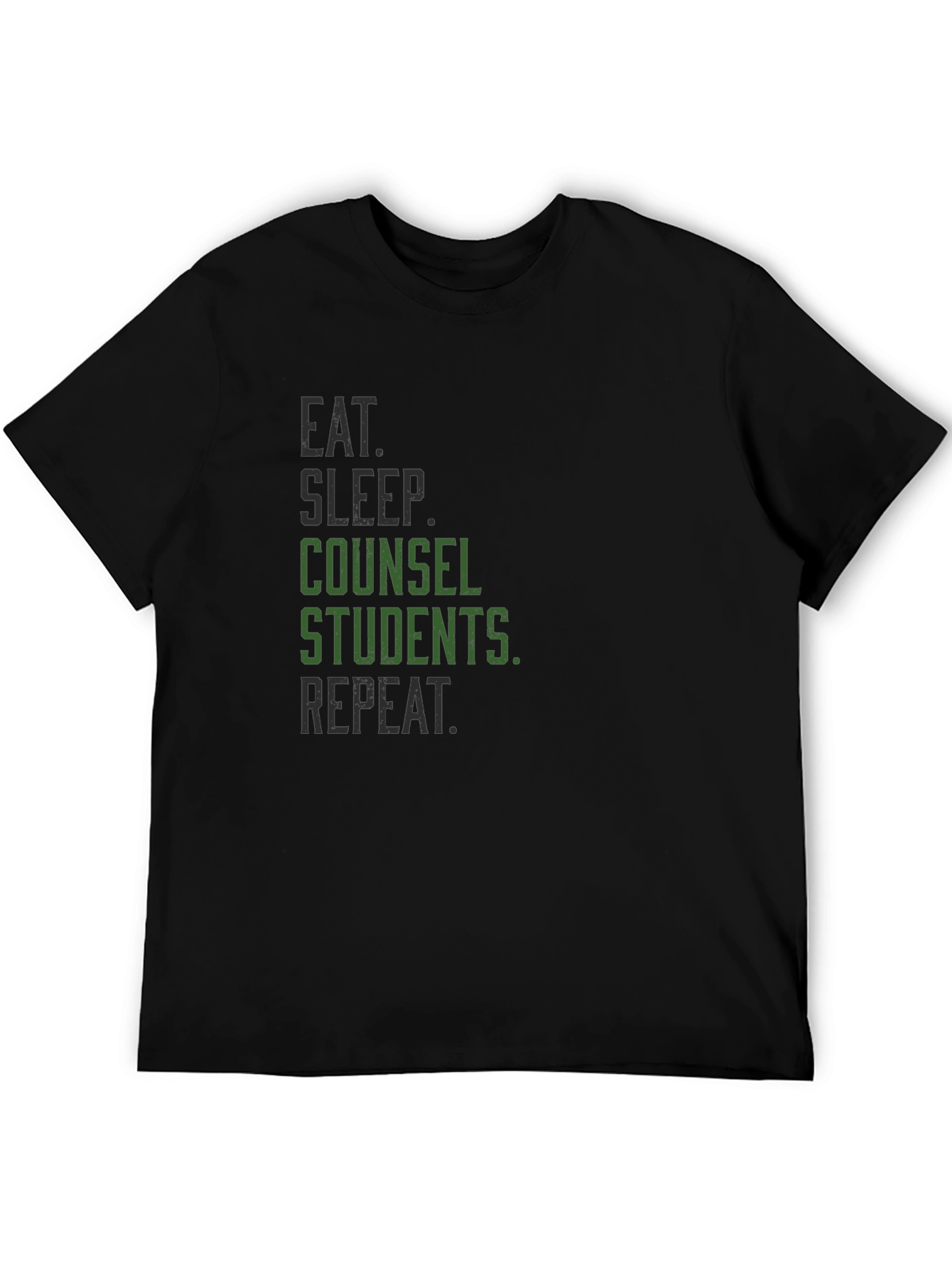 Counsel Students T-Shirt - Black Graphic Tee