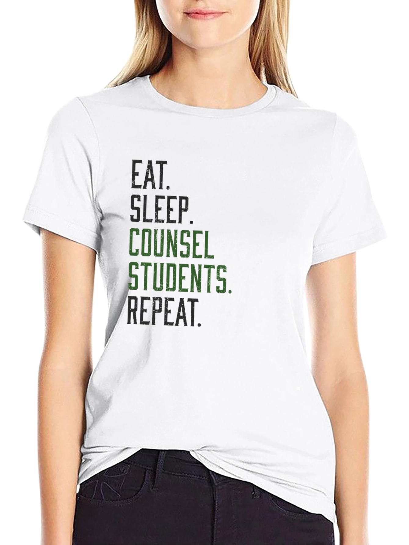 Counsel Students T-Shirt - Black Graphic Tee