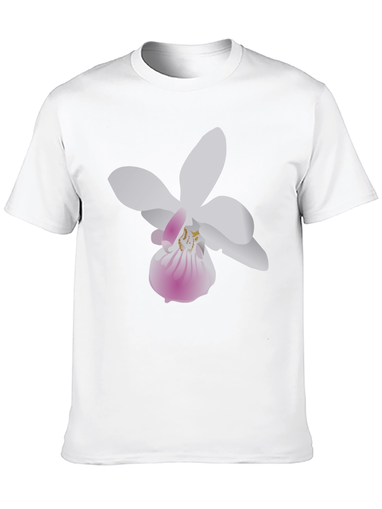 Floral Graphic Tee - Black Unisex T-Shirt