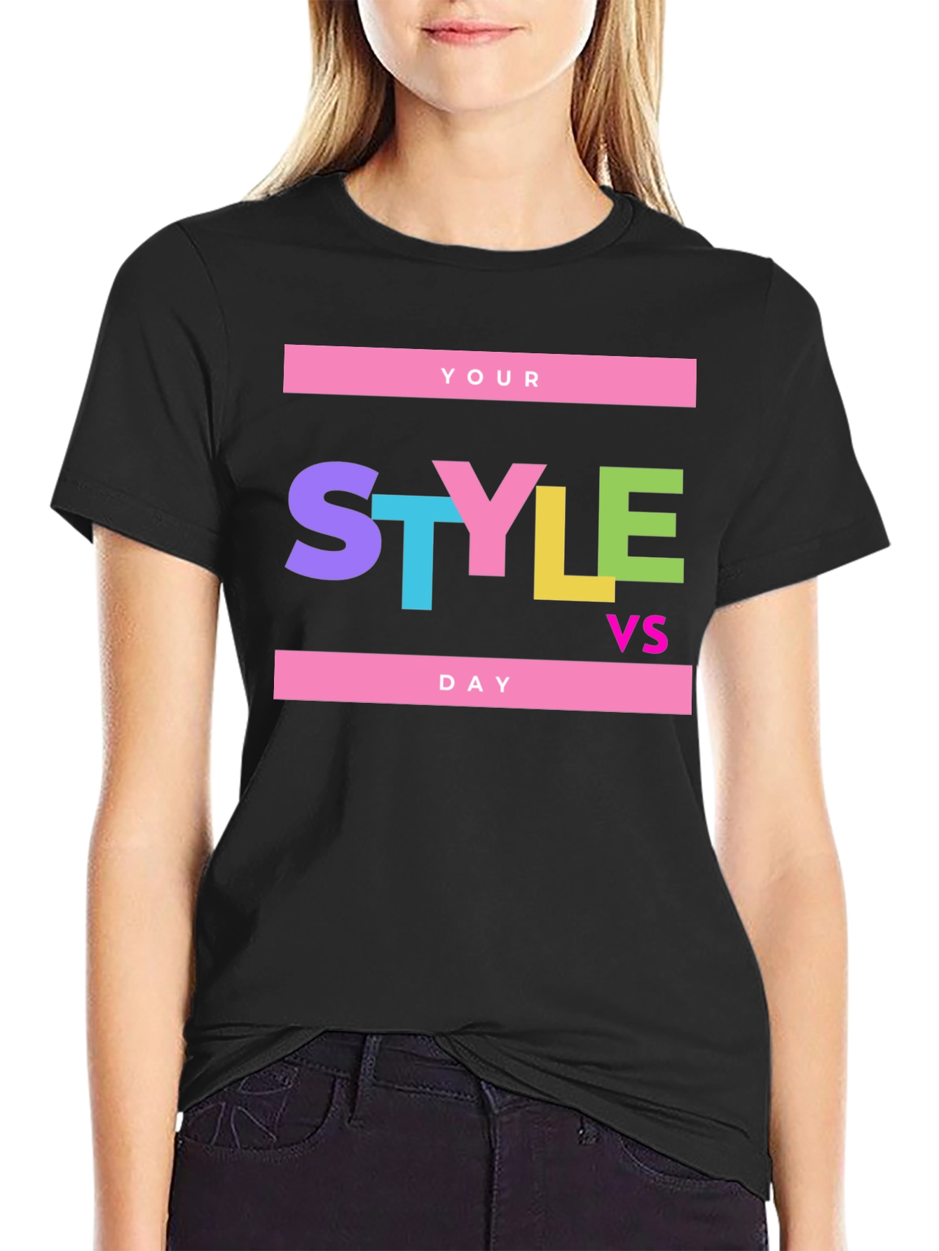 Your Style vs Day Graphic Tee