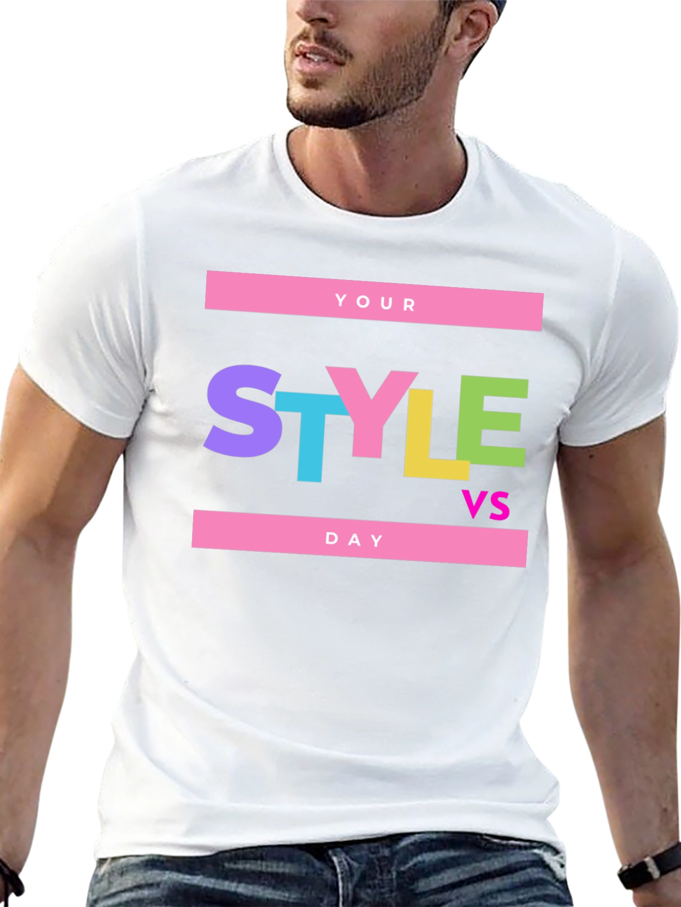 Your Style vs Day Graphic Tee