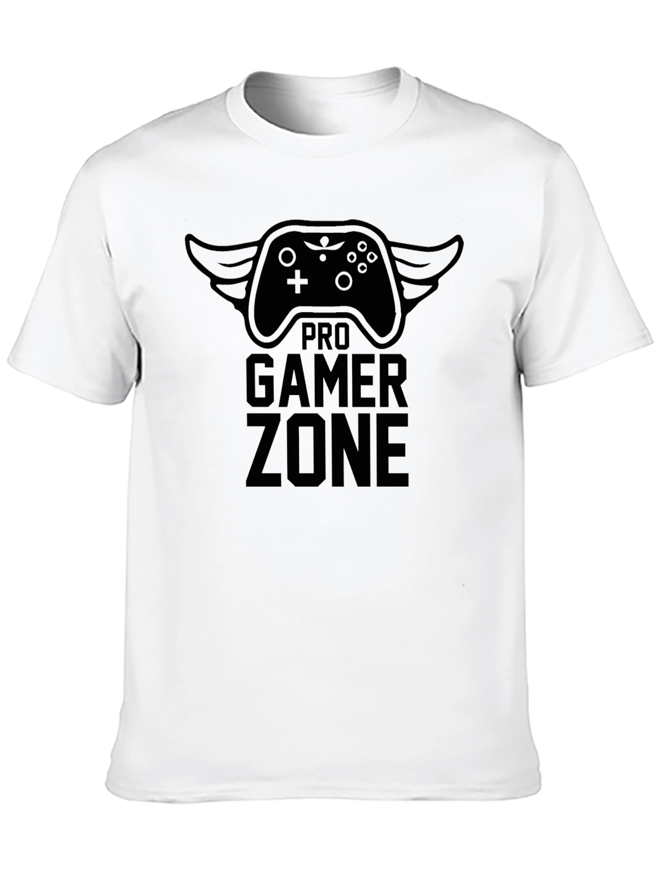 Pro Gamer Zone Black Graphic T-Shirt
