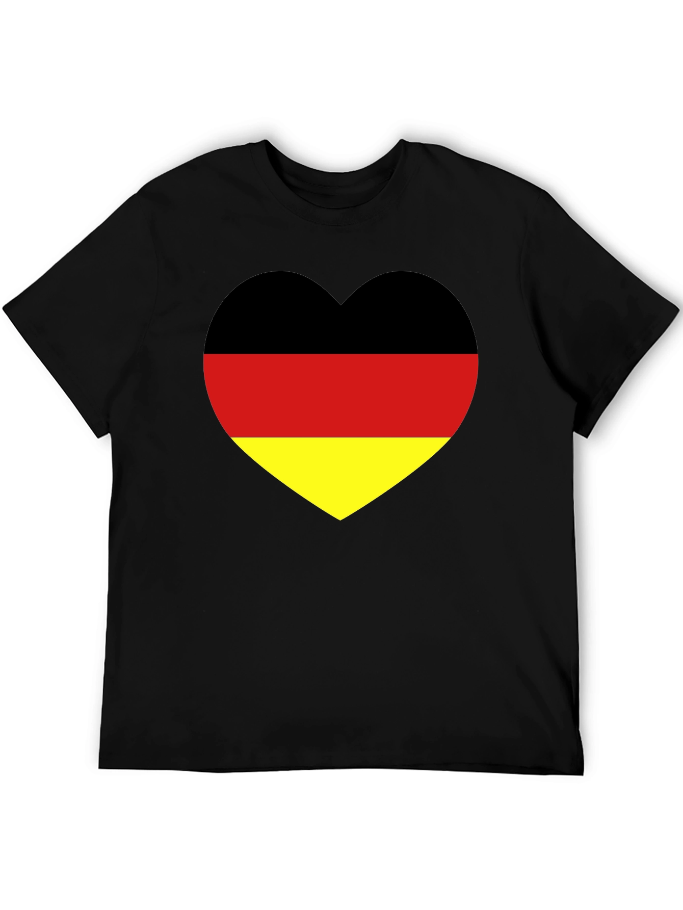 German Flag Heart T-Shirt