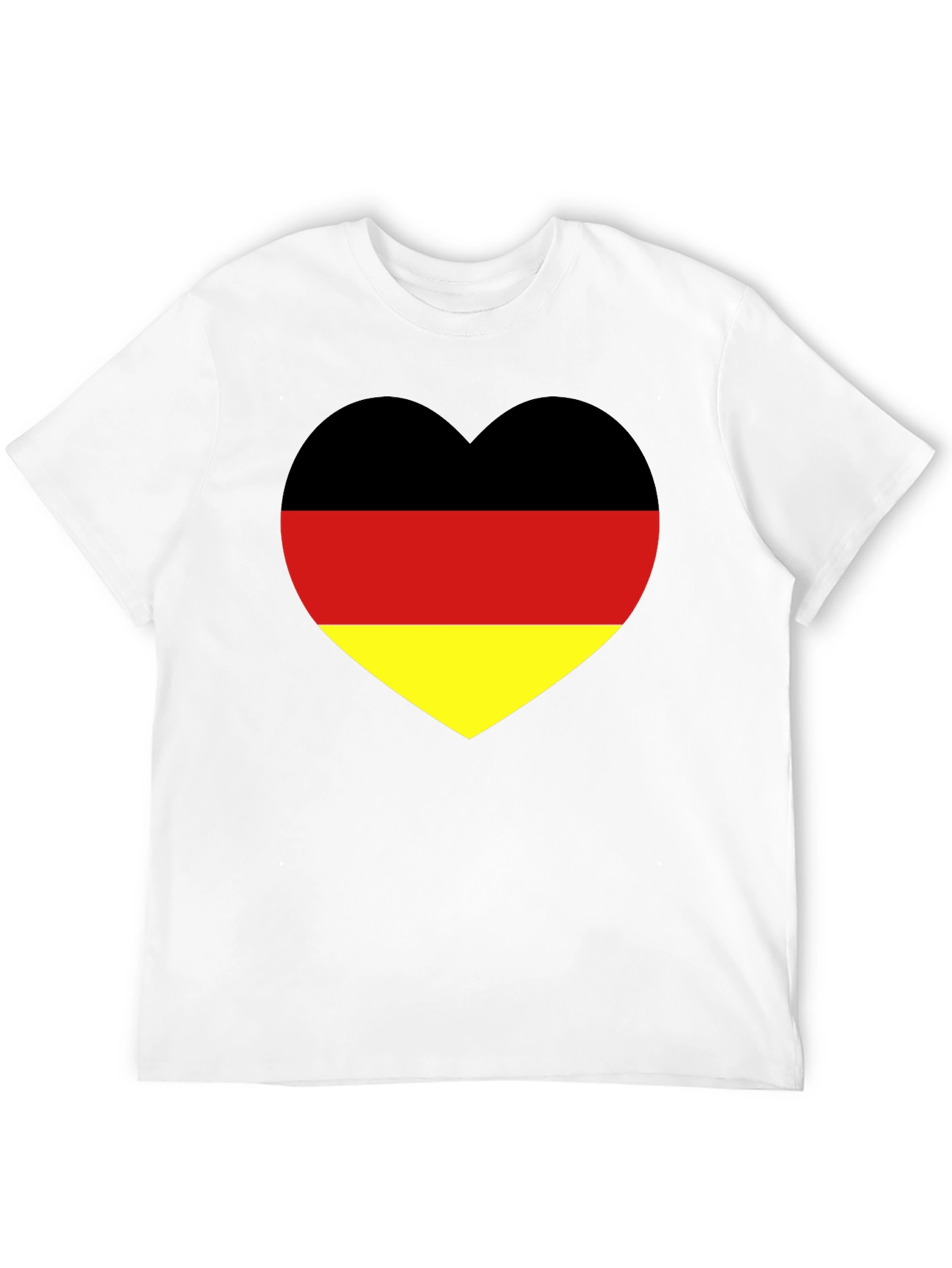 German Flag Heart T-Shirt