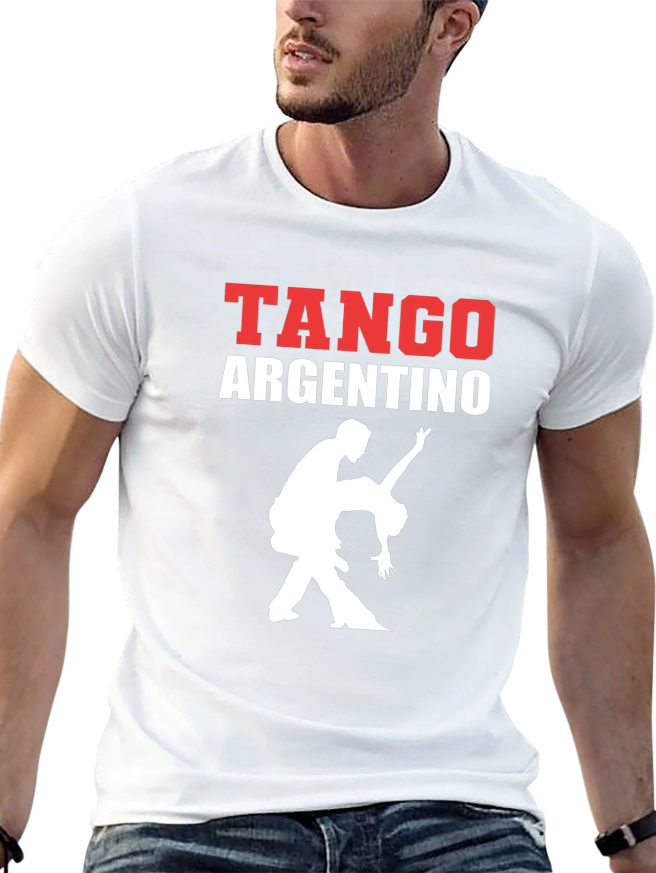 Tango Argentino Graphic Tee - Dance Shirt