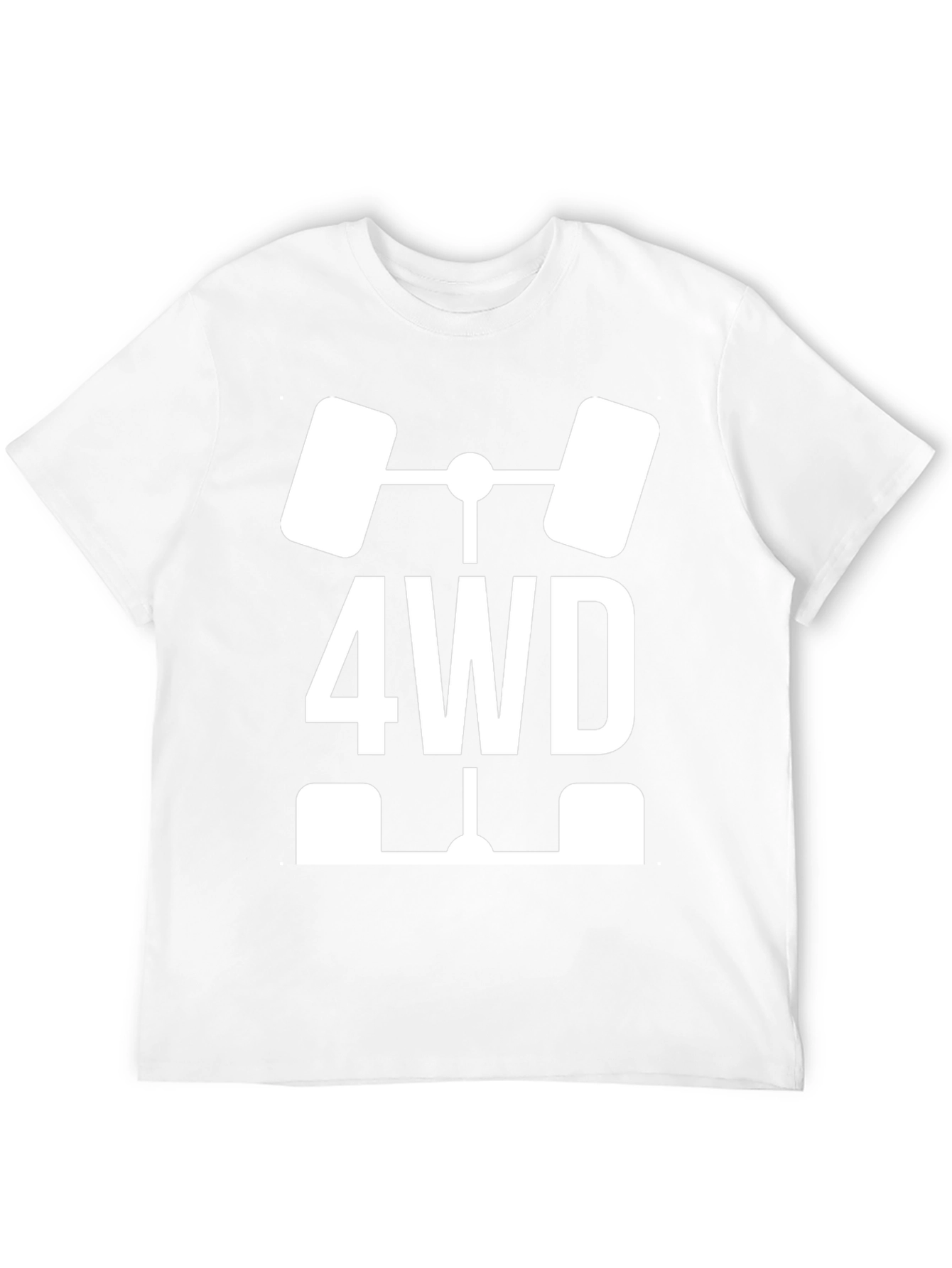 4WD Graphic Tee - Black Cotton Blend