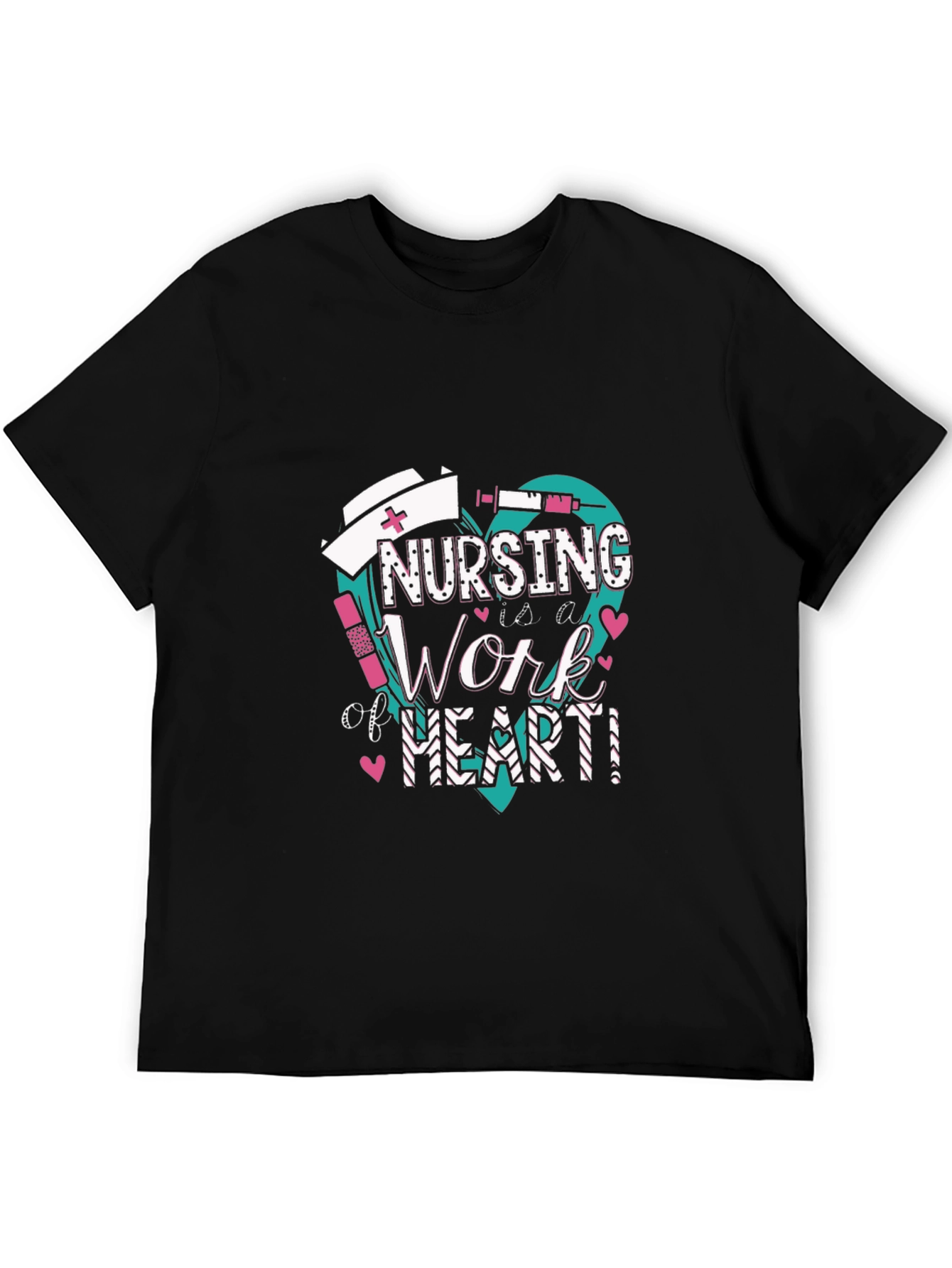 Nursing is a Work of Heart T-Shirt