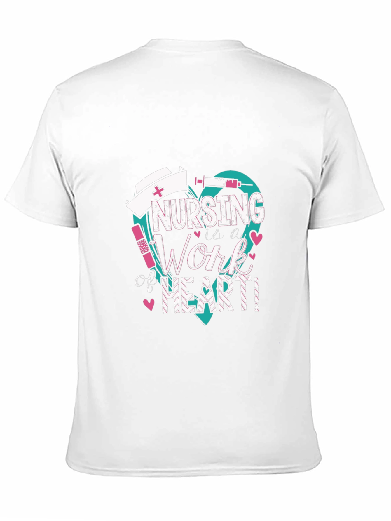 Nursing is a Work of Heart T-Shirt