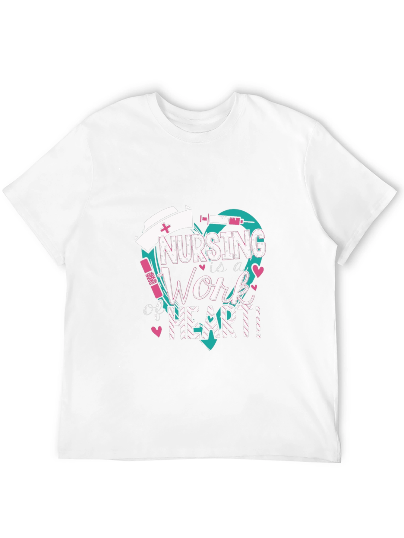 Nursing is a Work of Heart T-Shirt