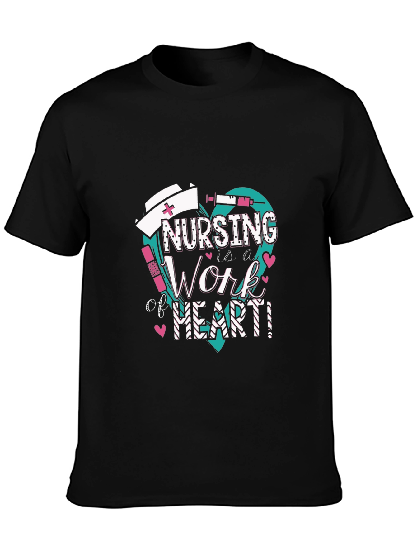 Nursing is a Work of Heart T-Shirt