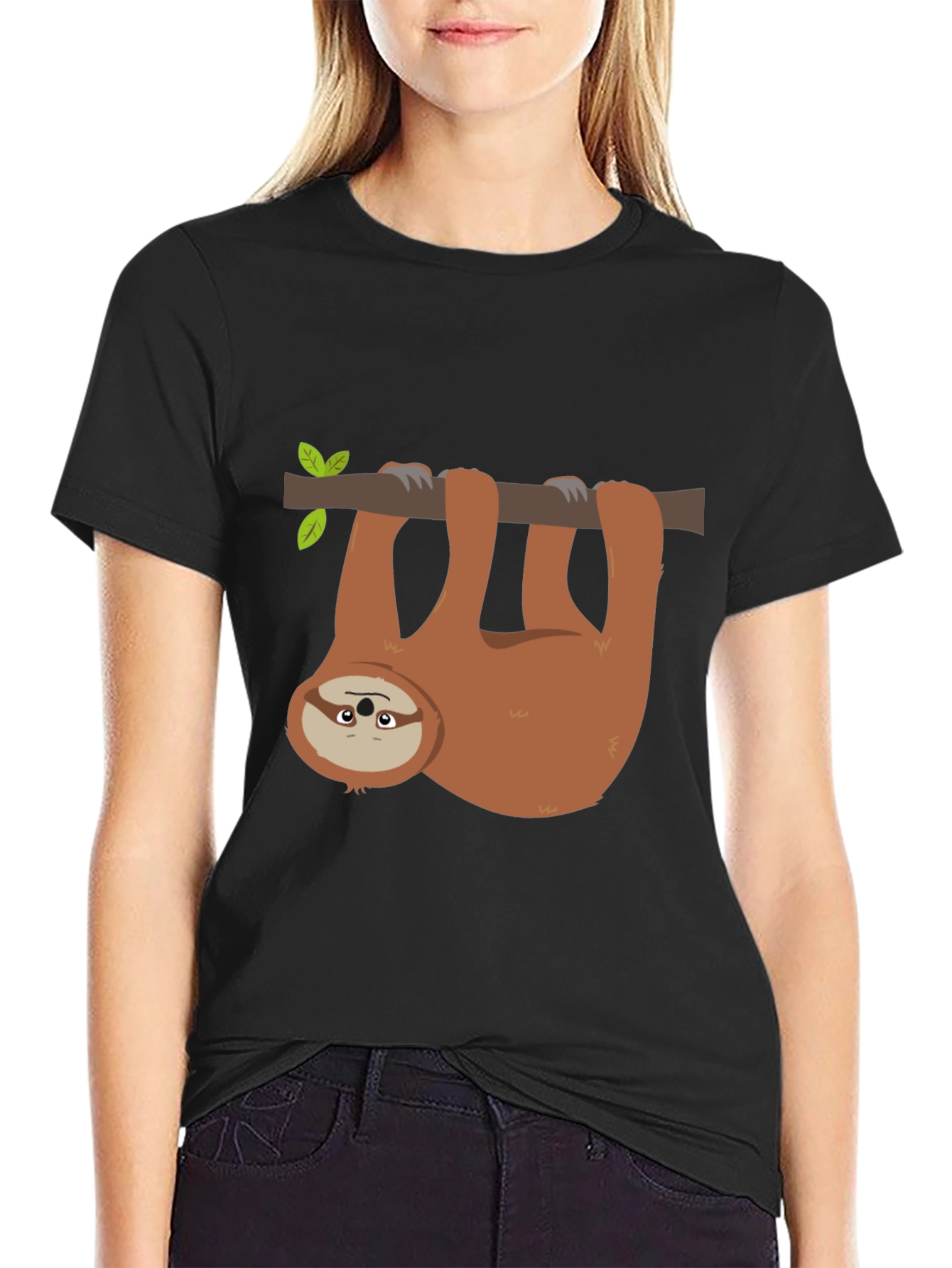 Sloth Graphic T-Shirt - Relaxed & Comfy