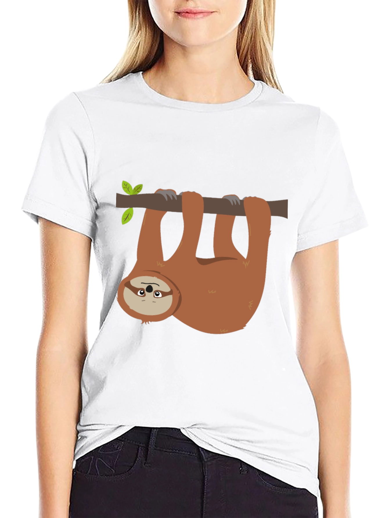 Sloth Graphic T-Shirt - Relaxed & Comfy